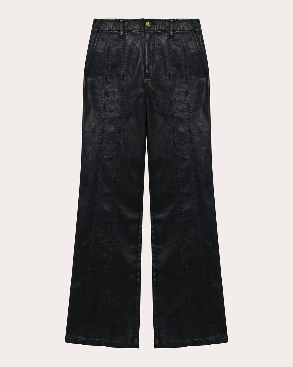 Ansel Coated Denim Trousers