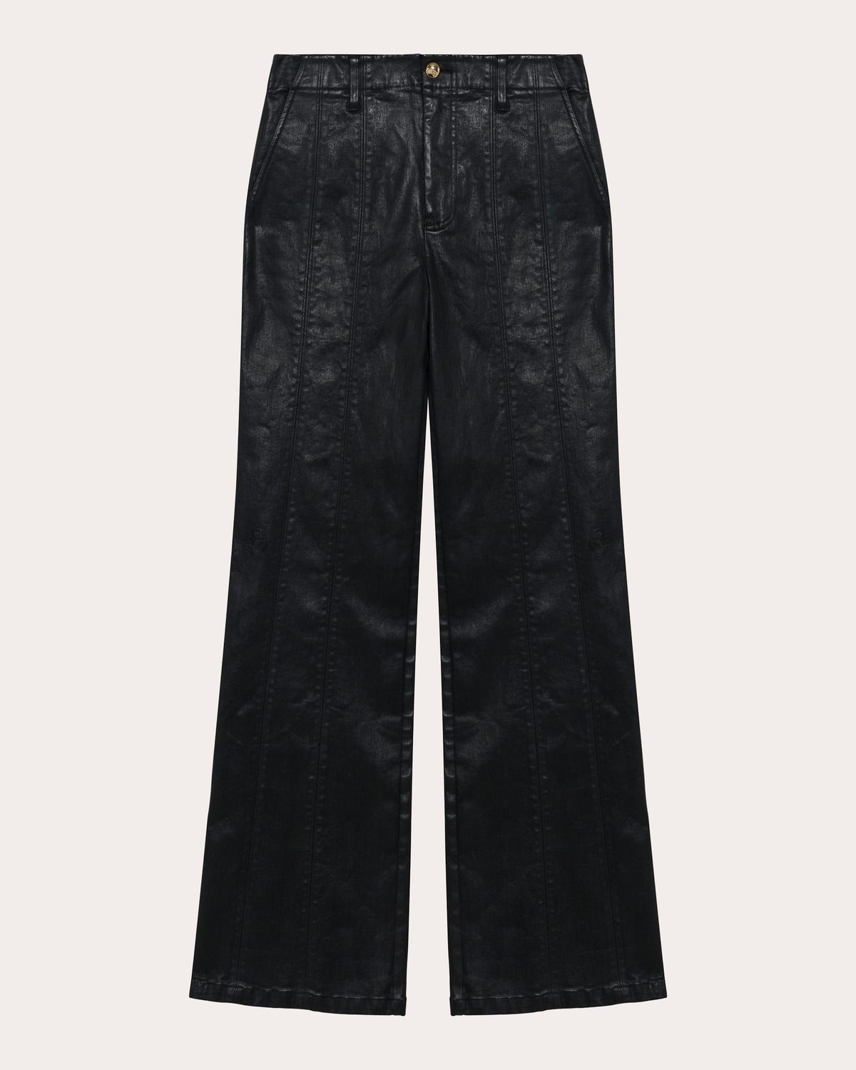 Ansel Coated Denim Trousers