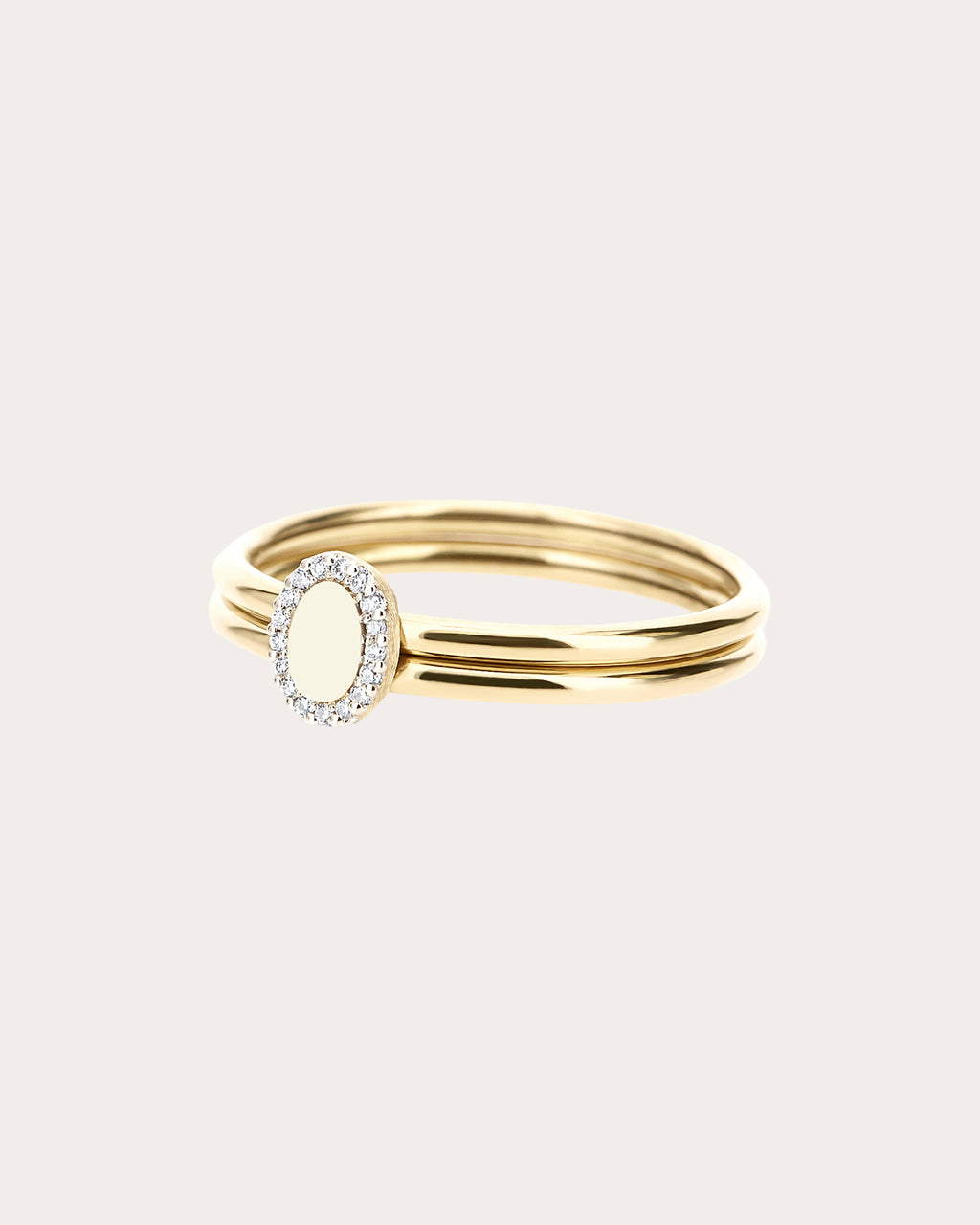 Diamond Halo Small Sway Ring