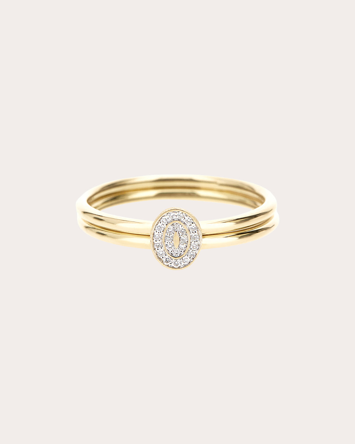 Diamond Pavé Small Sway Ring