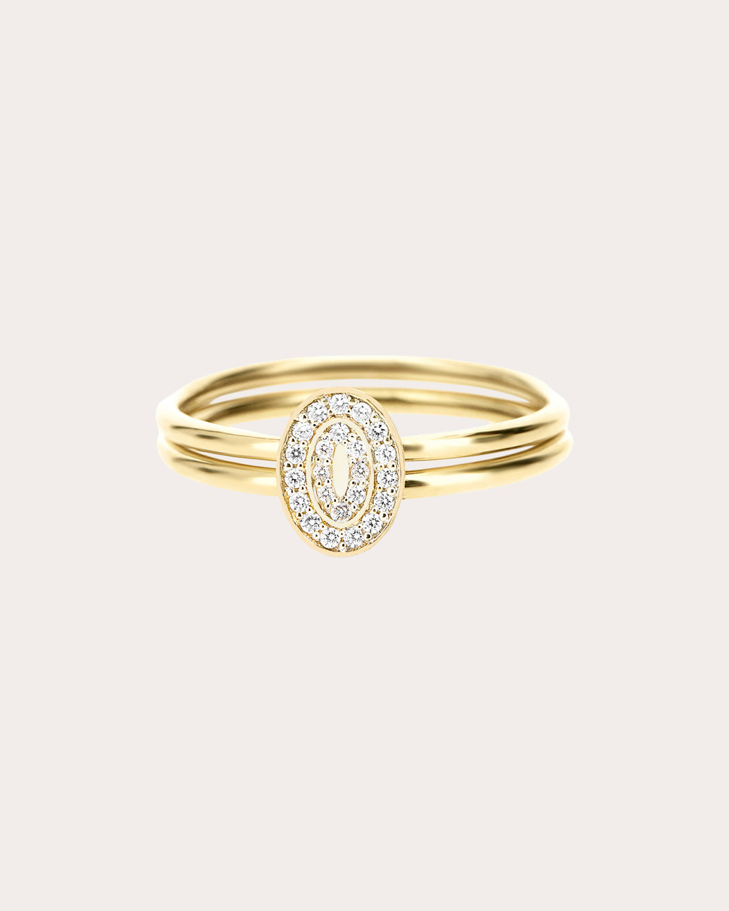 Diamond Pavé Medium Sway Ring