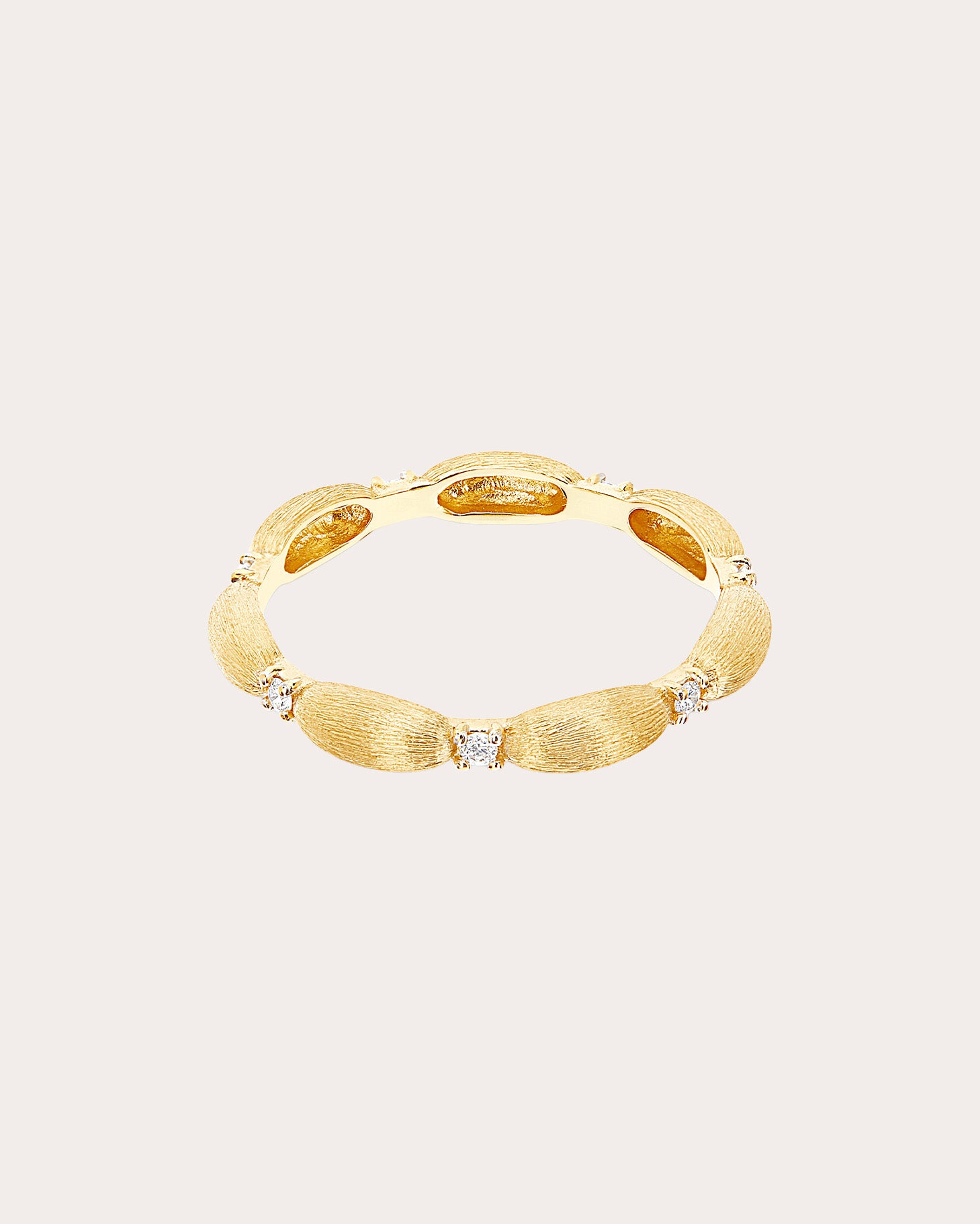 Diamond & 18k Gold Élite Boules Ring