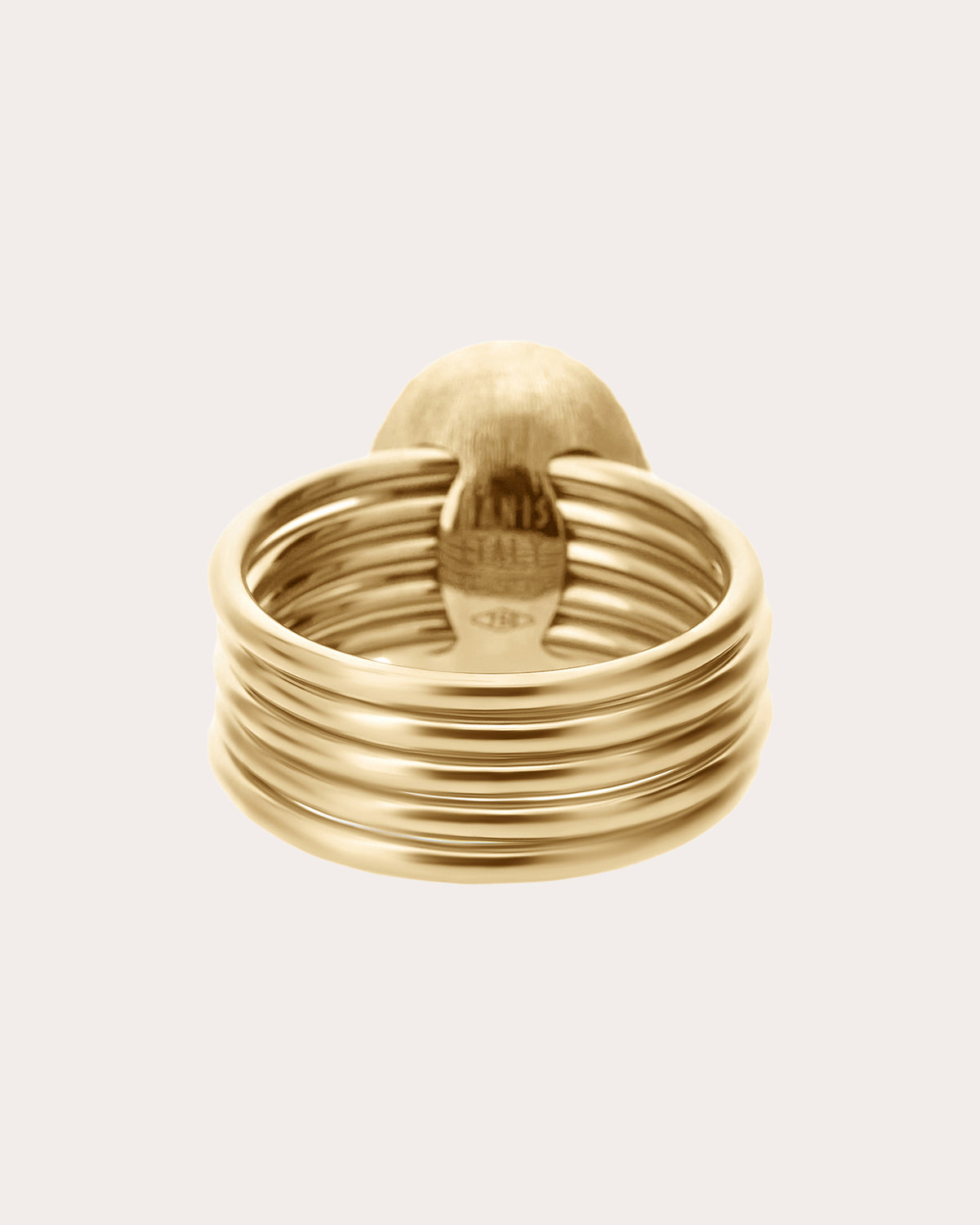 Diamond Halo Small Five-Band Sway Ring