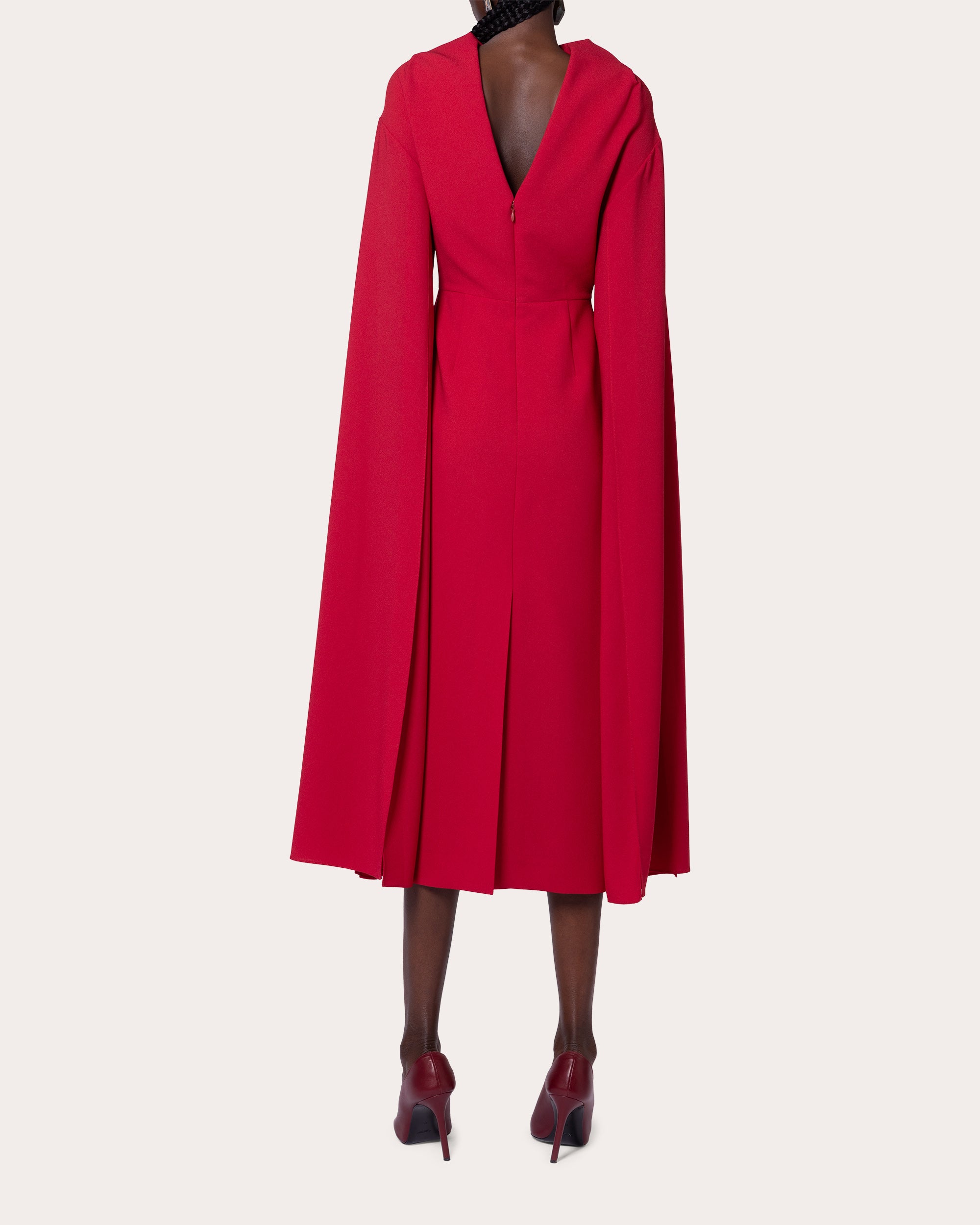 Designer Midi Dress in Red | Nour | Roksanda | Ready to Wear 16 Designer Midi Dress in Red | Nour | Roksanda | Ready to Wear 16