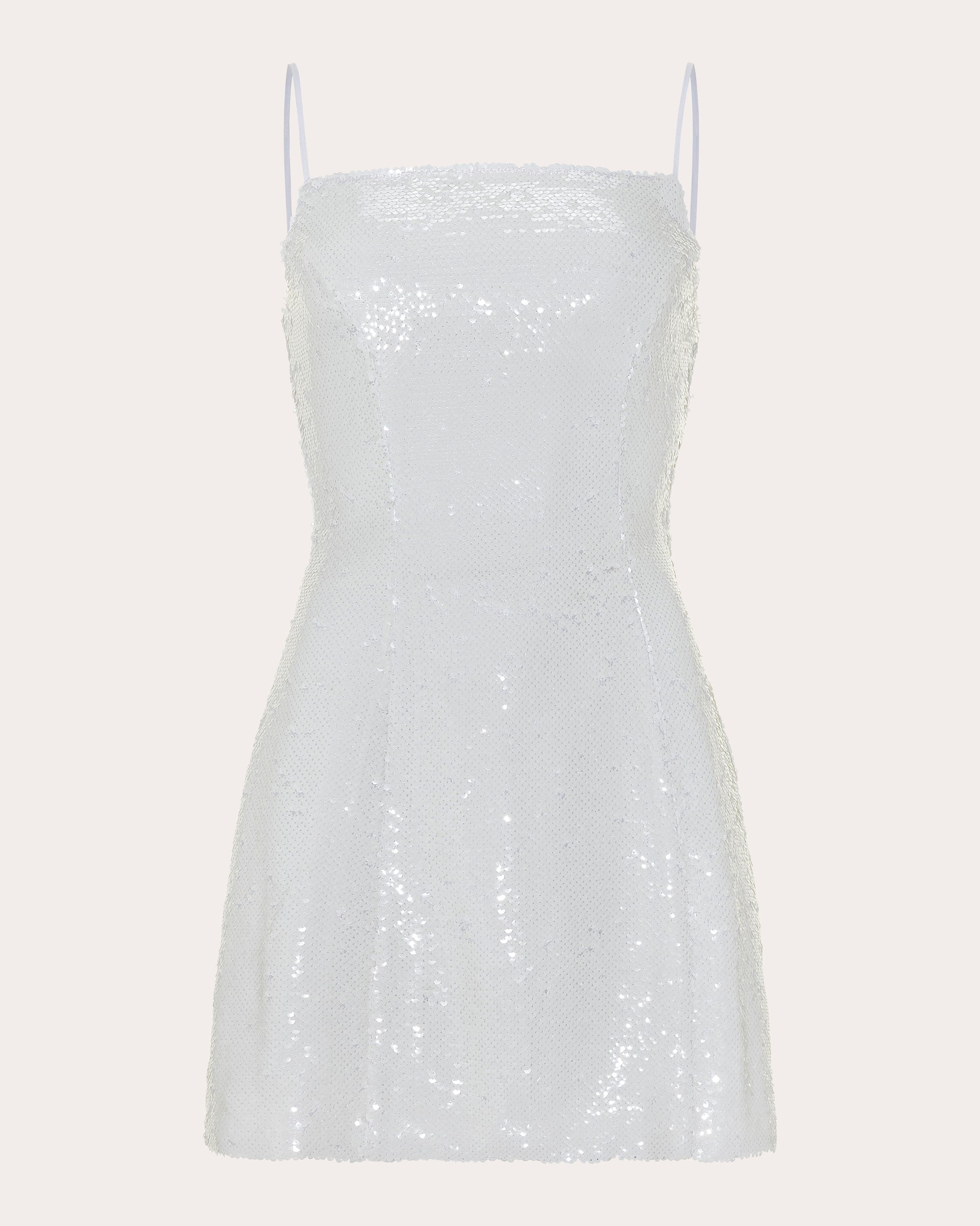 Azeeza Women's Kiara Sequin Mini Dress - White