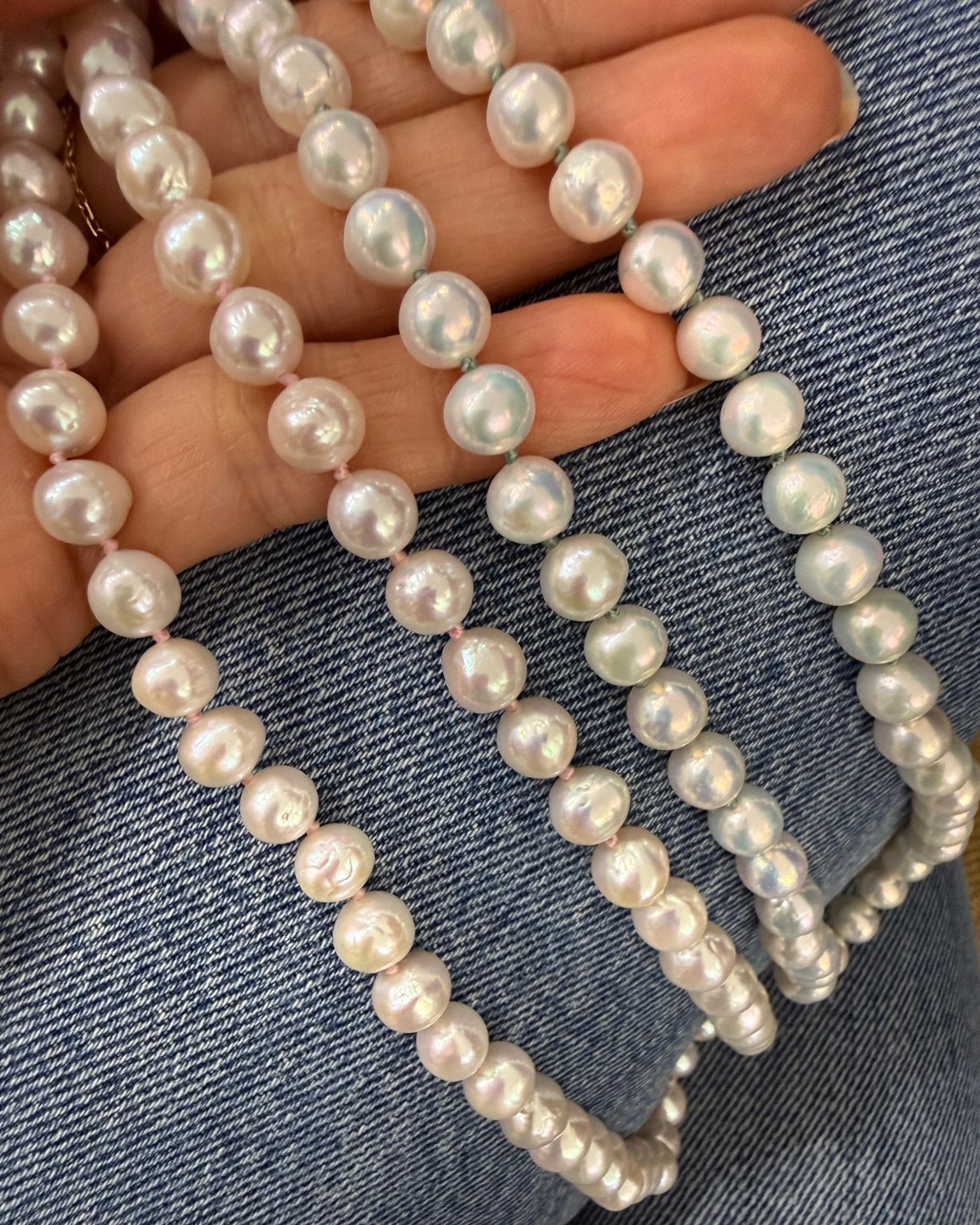 Pink Akoya Pearl Essentials Necklace