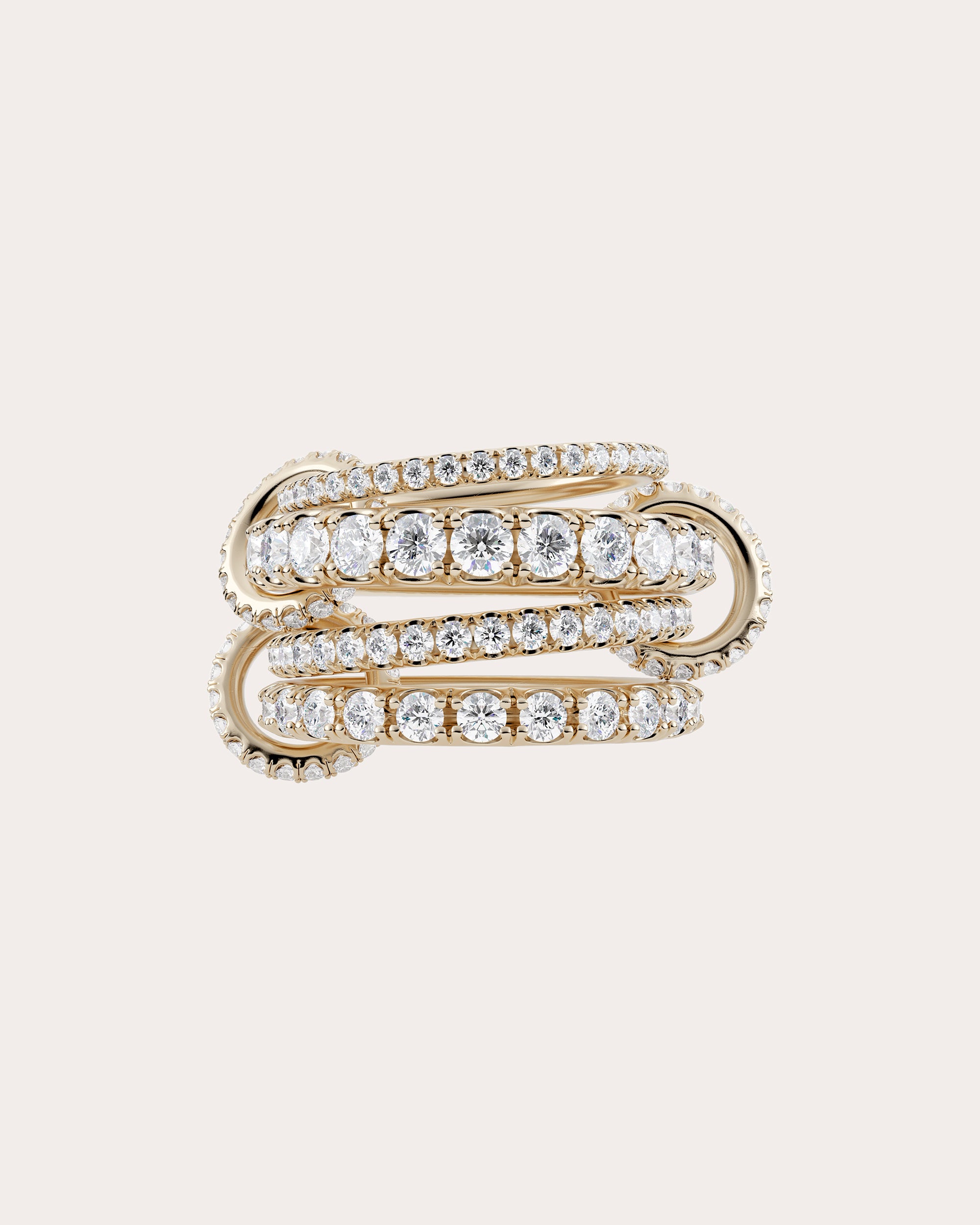 Diamond & 18k Gold Alix Ring | Olivela