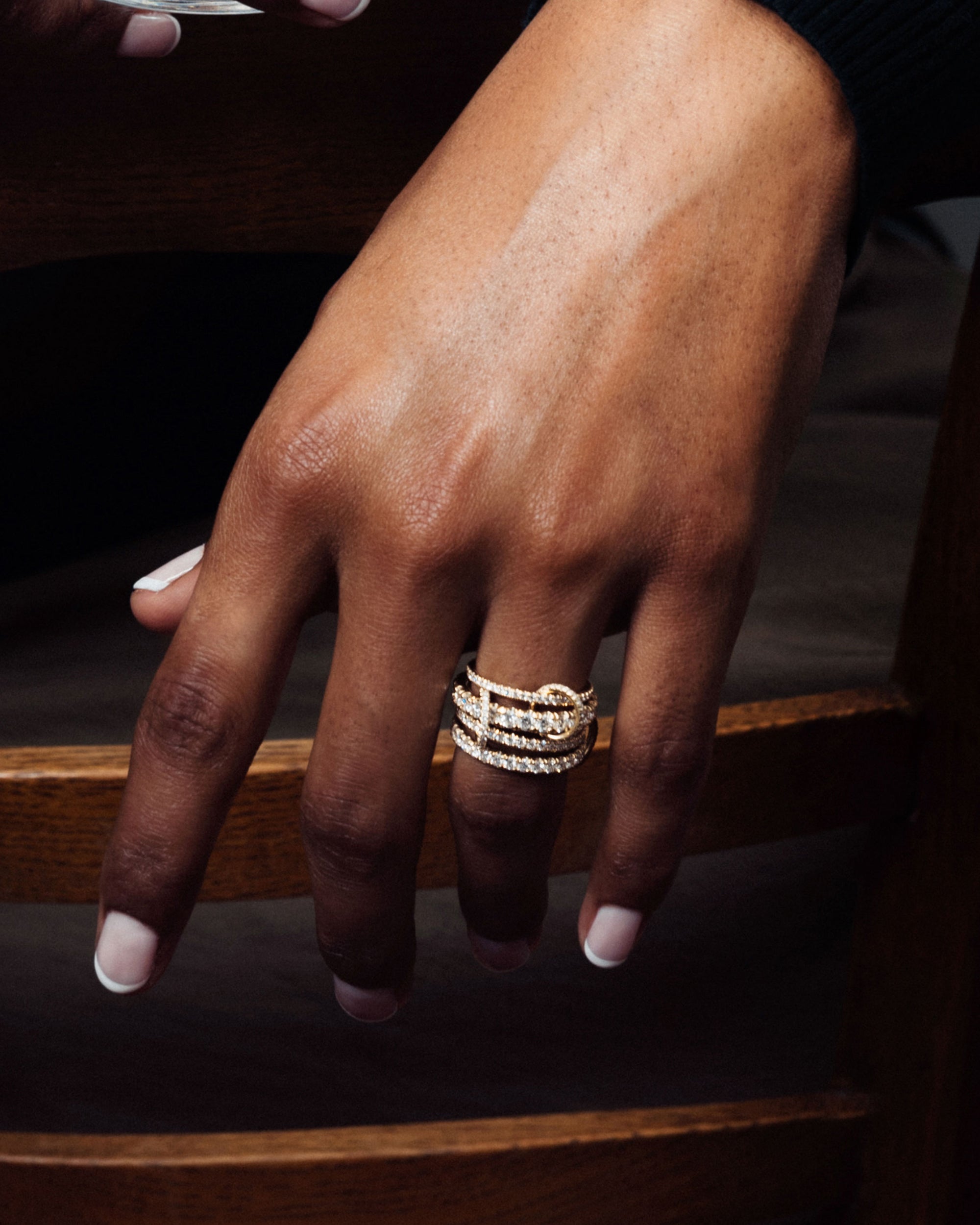 Diamond & 18k Gold Alix Ring | Olivela