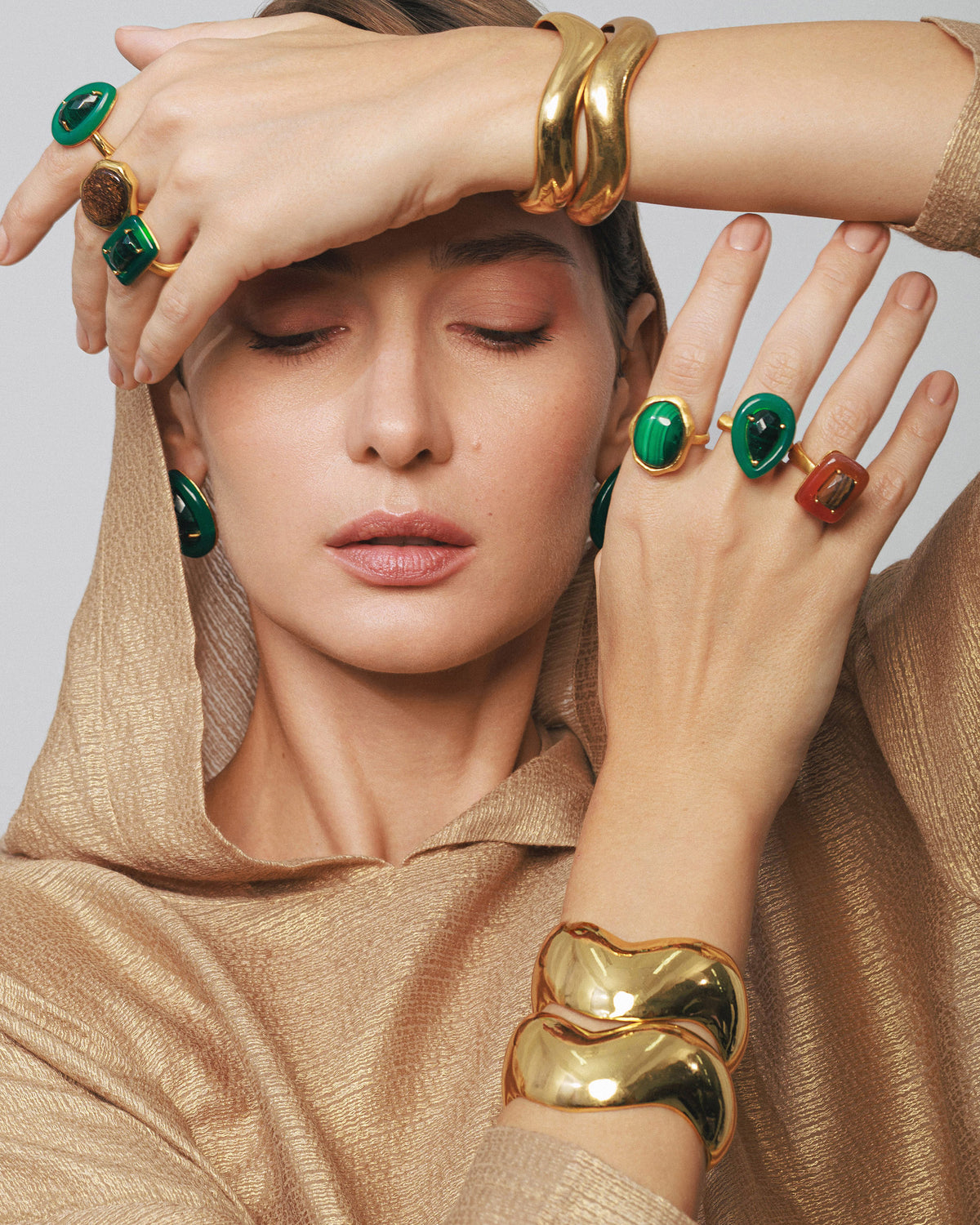 Malachite Amazonia Ring