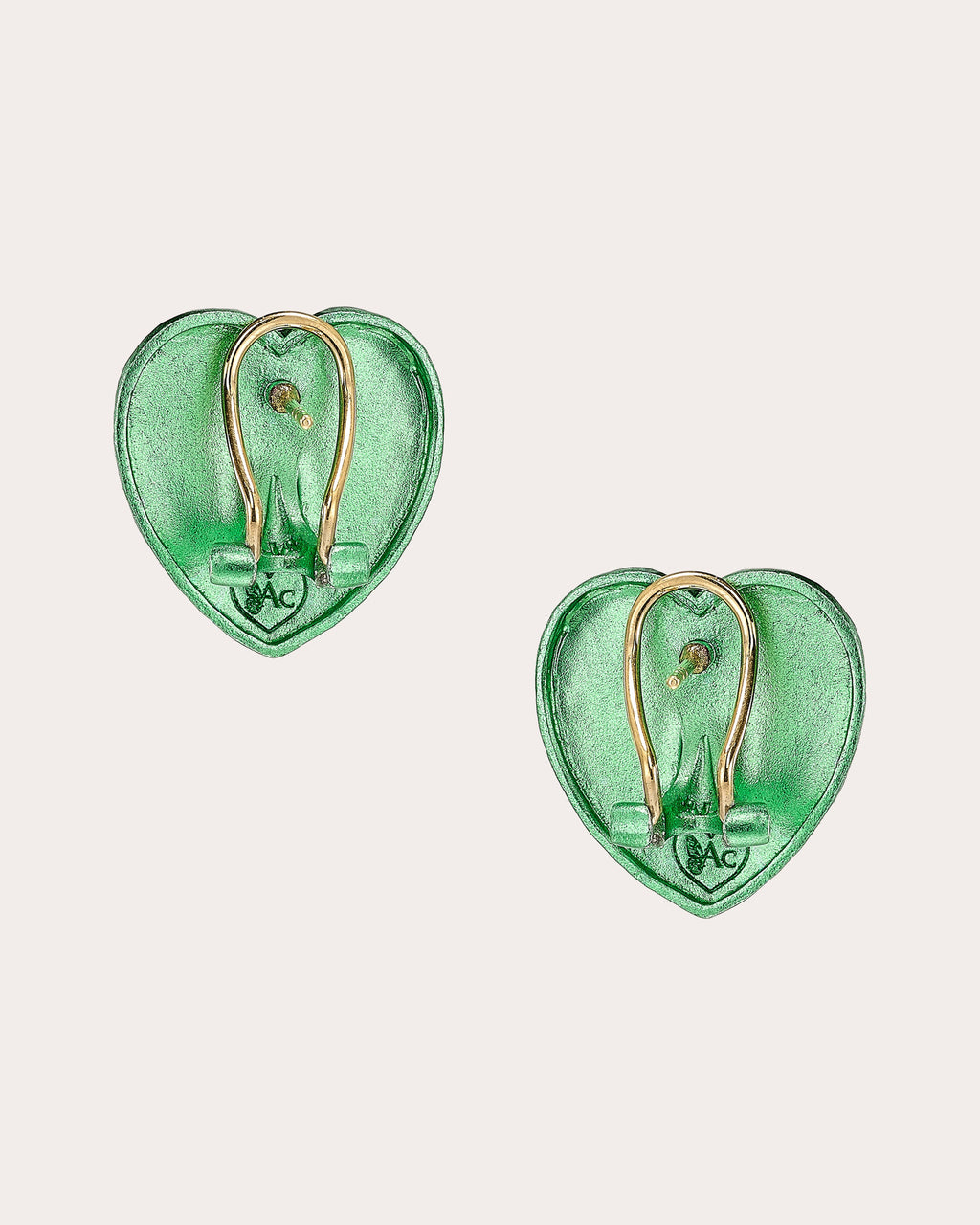 Fruit Gem™ Apple Heart Stud Earrings