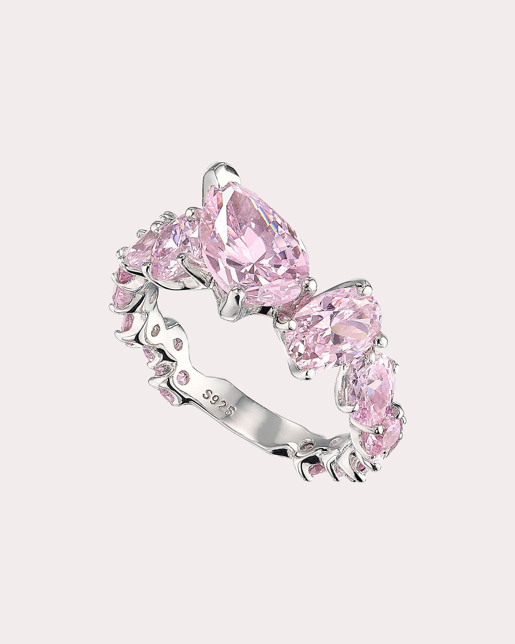 Blush Nova Starburst Ring