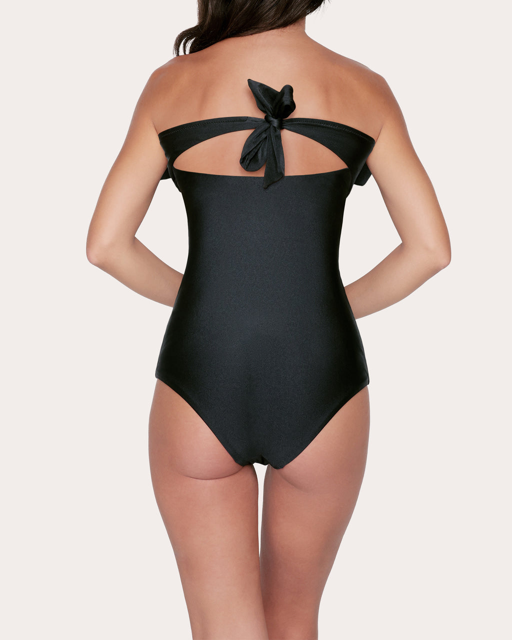 Angela Ruffle Bustier One-Piece