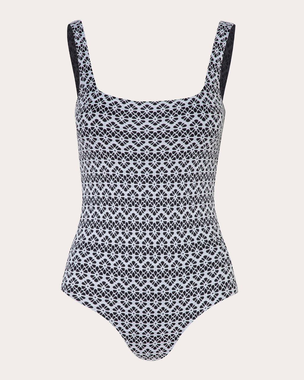 Antoinette Floral Mesh One-Piece