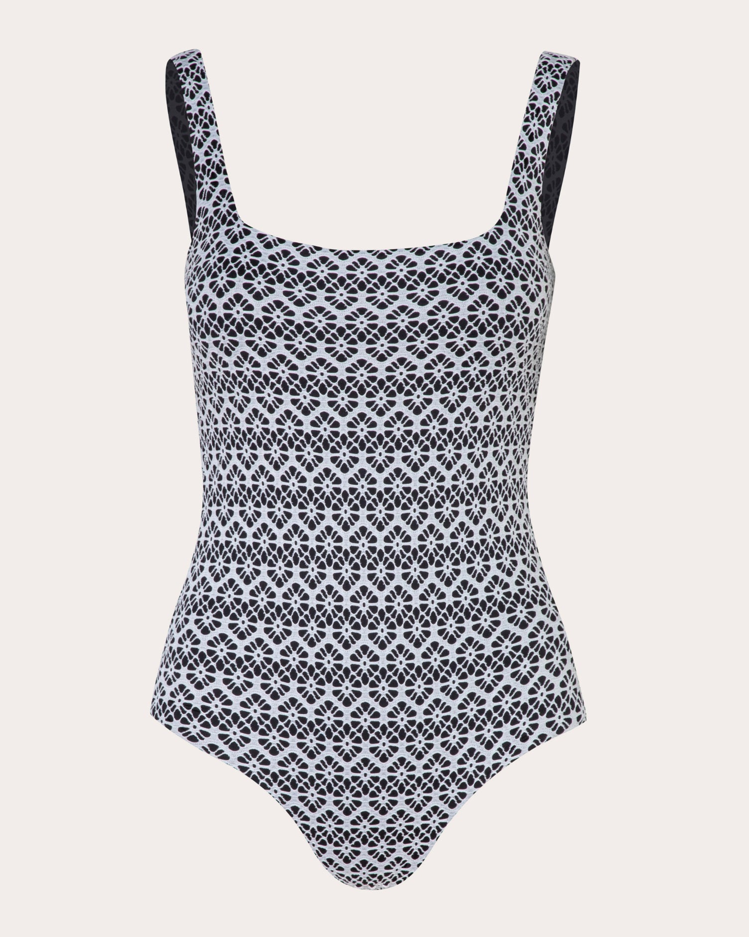 Antoinette Floral Mesh One-Piece