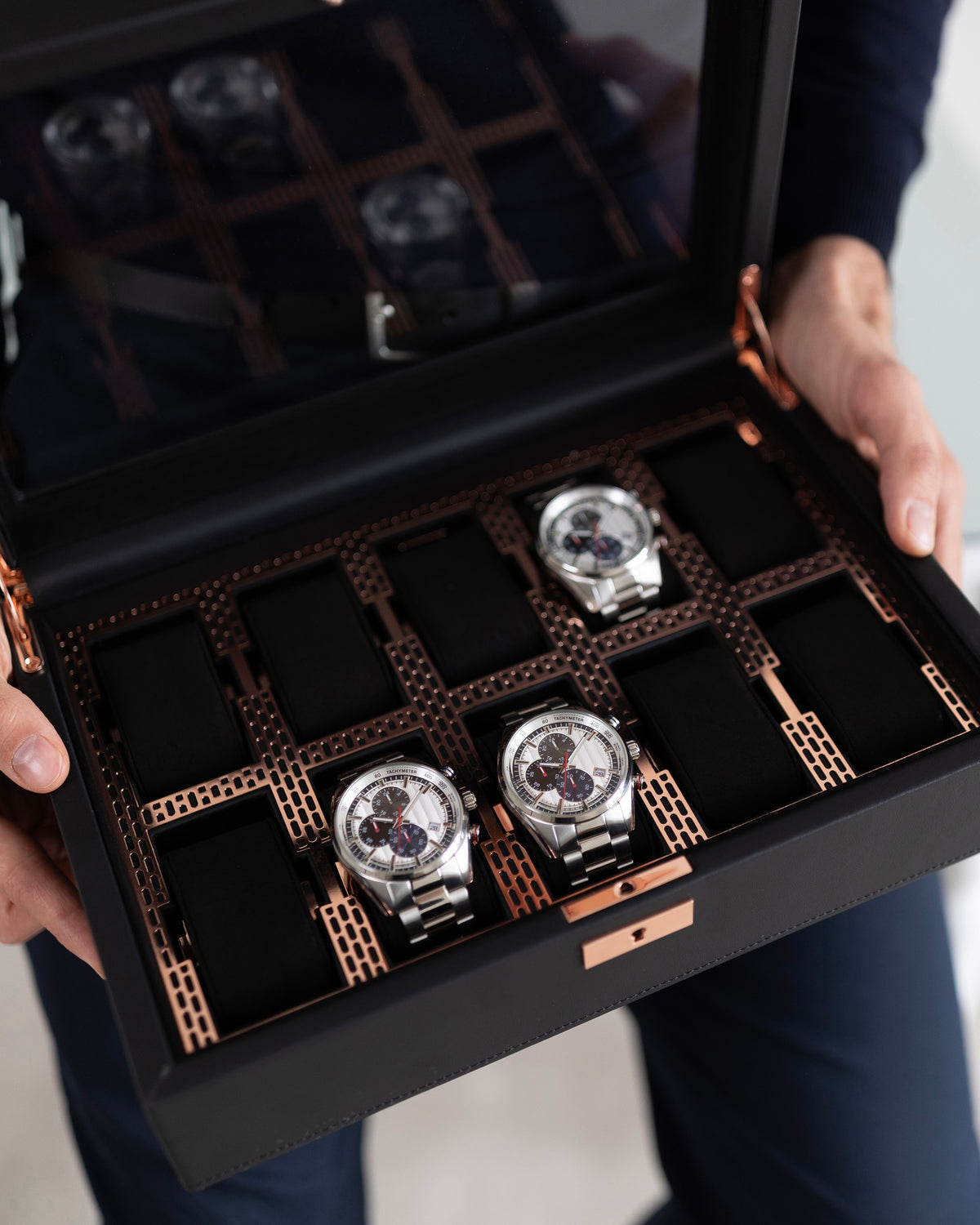 Axis 10-Piece Watch Box