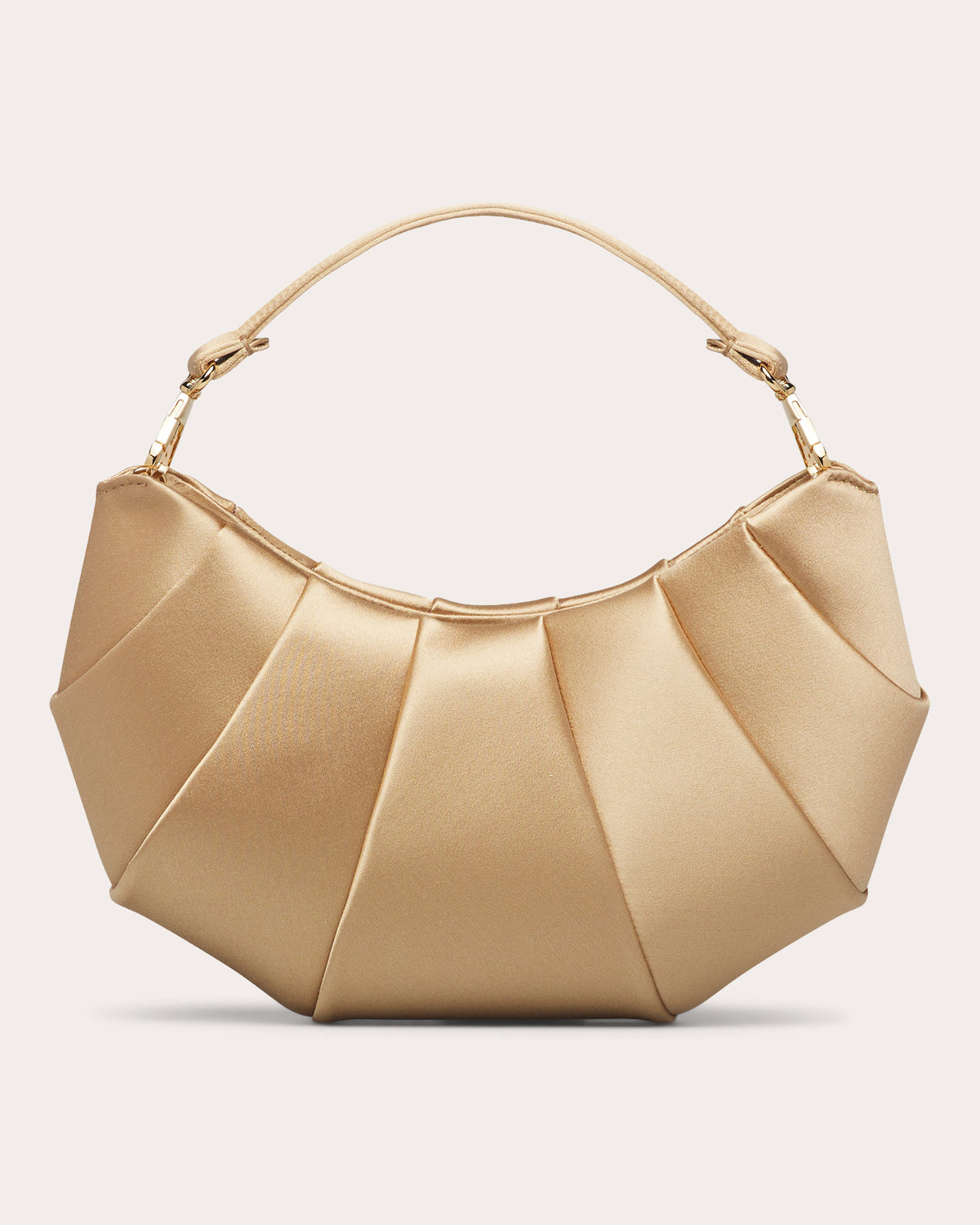 Croissant Satin Handbag
