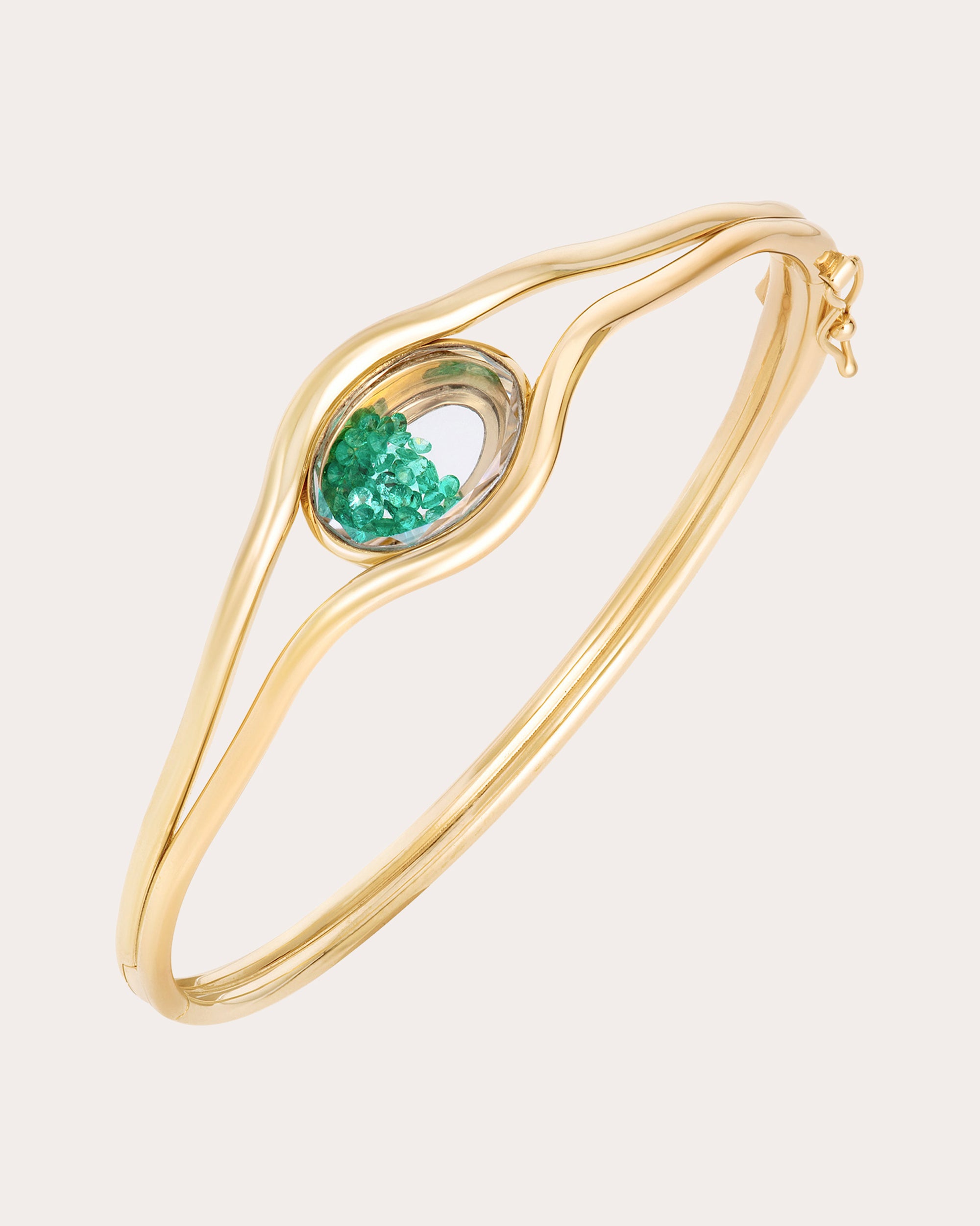 Emerald Petite Rastro Bracelet