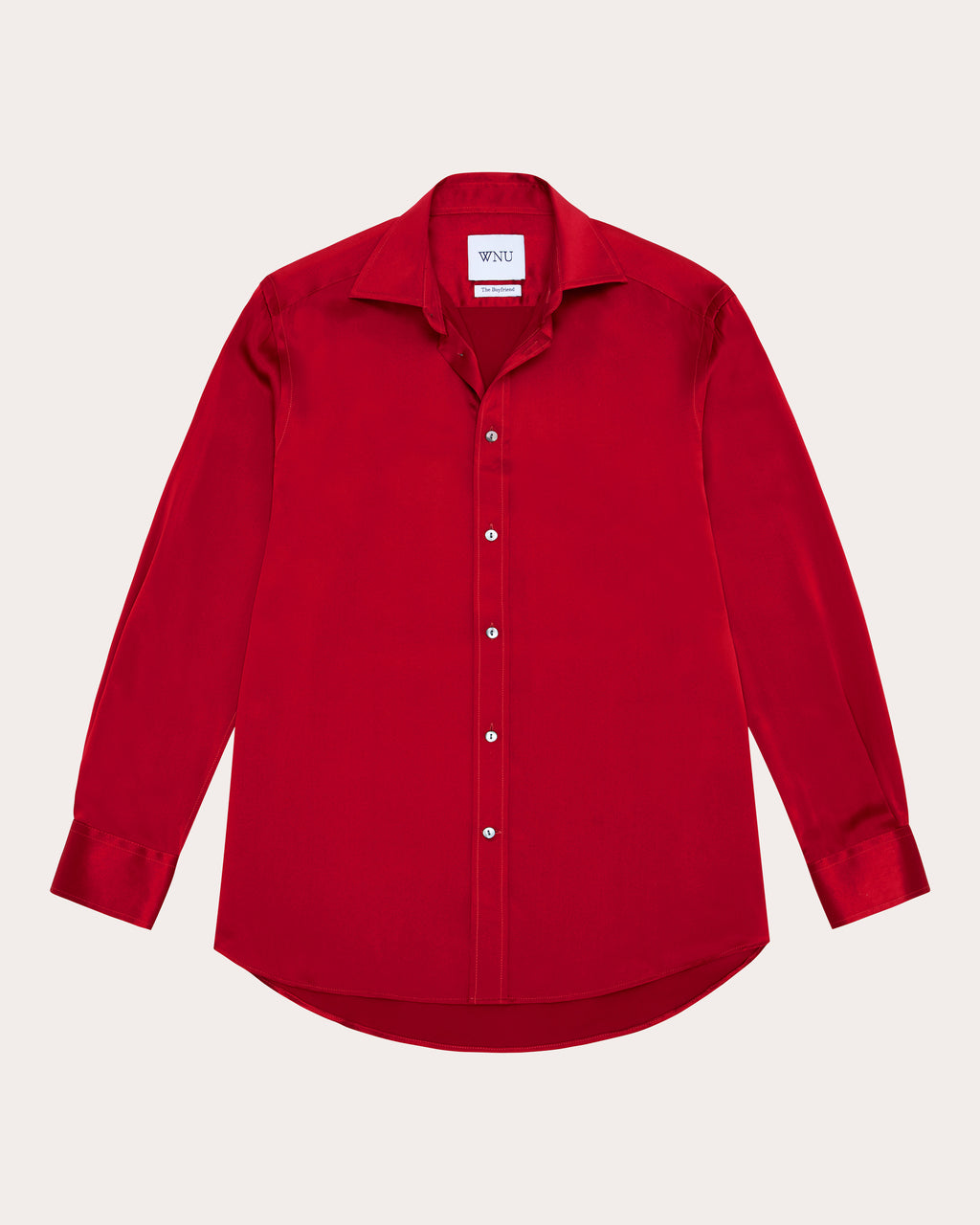 The Boyfriend Silk Satin Shirt