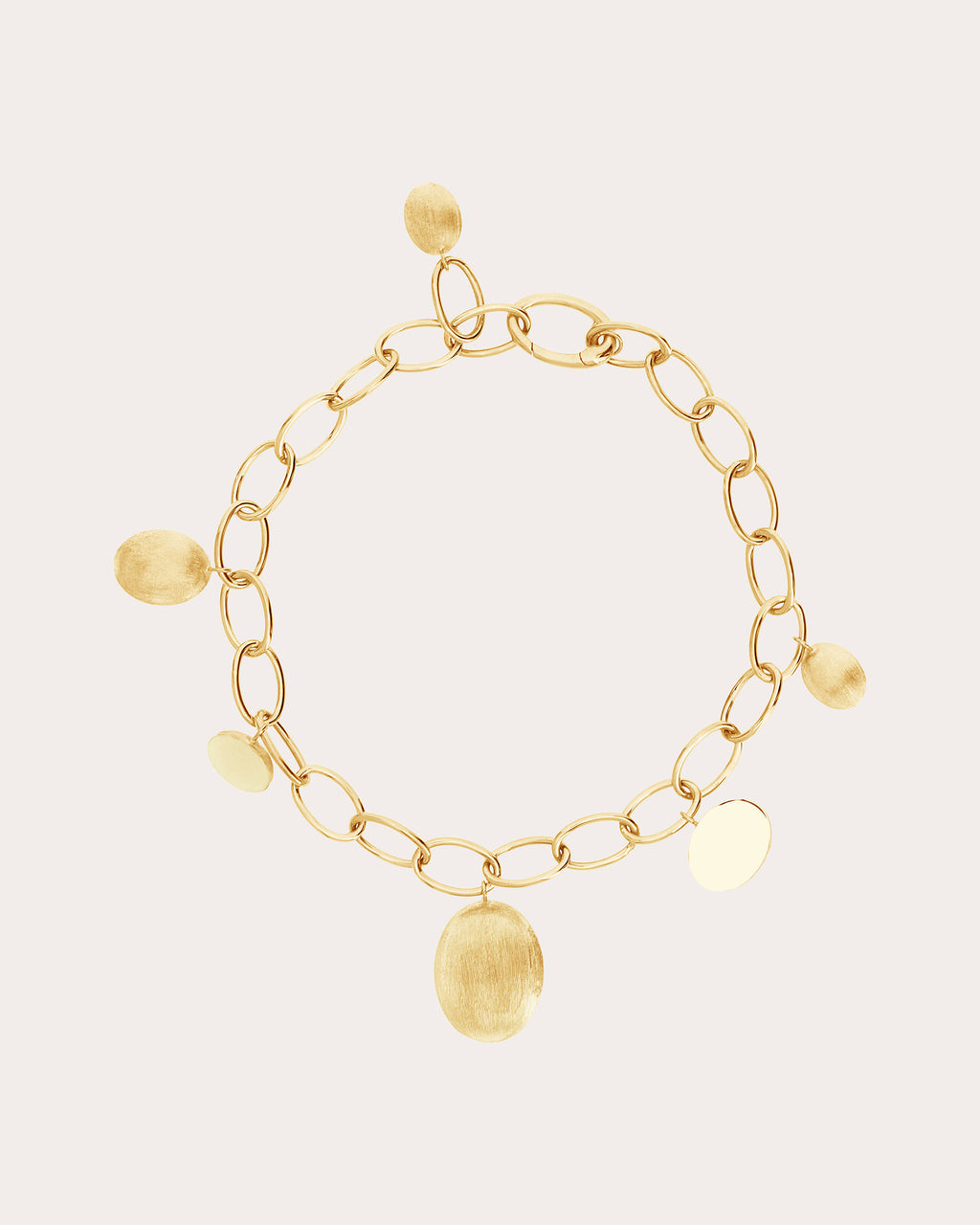 18k Gold Boule Sextuple Sway Bracelet
