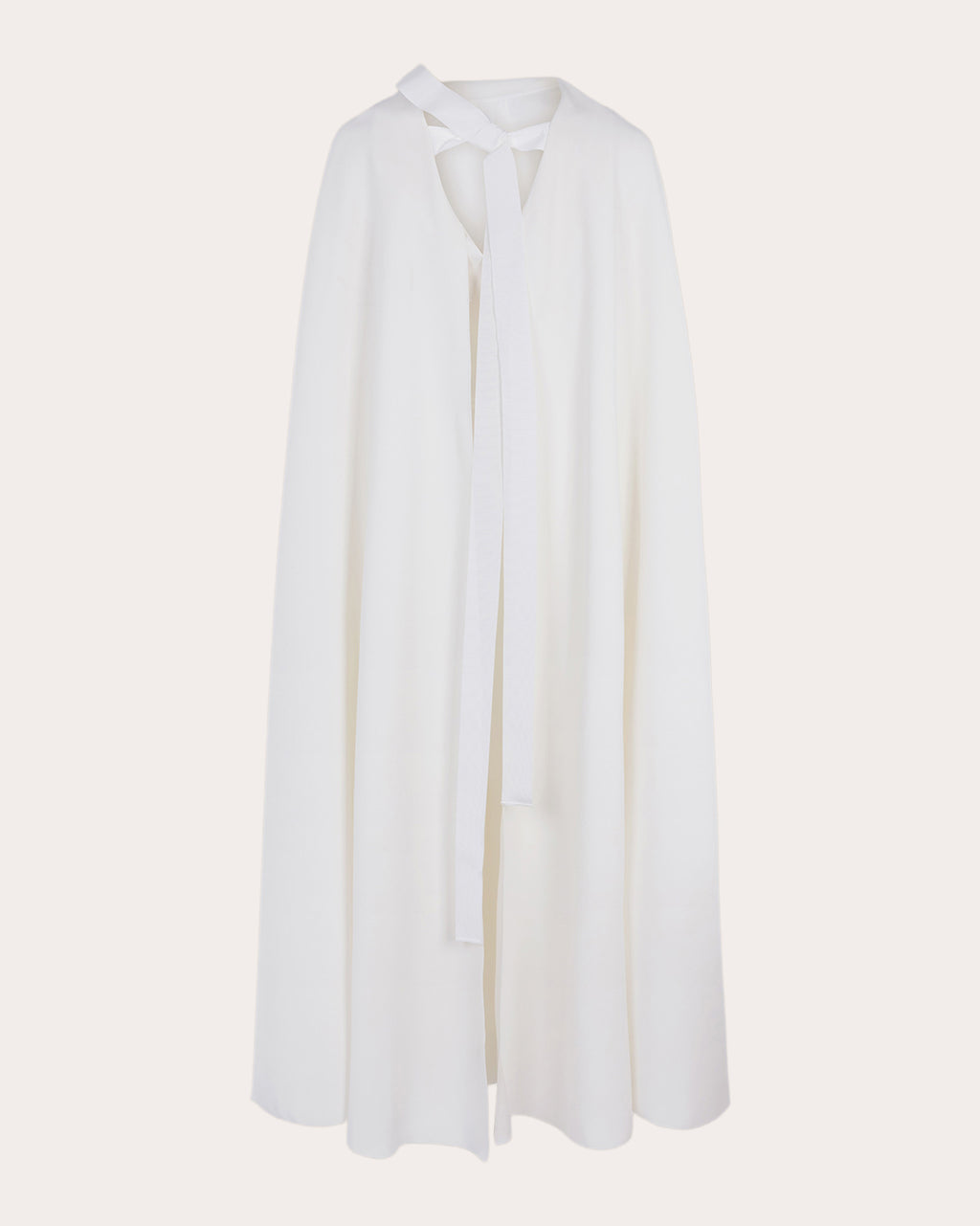Elina Crepe Cape Midi Dress