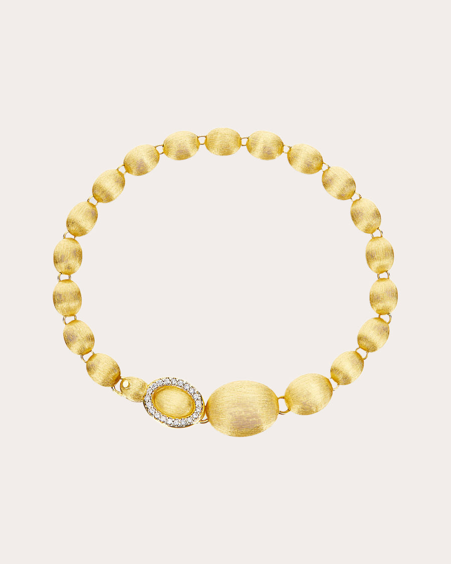 Diamond & 18k Gold Ivy Bracelet