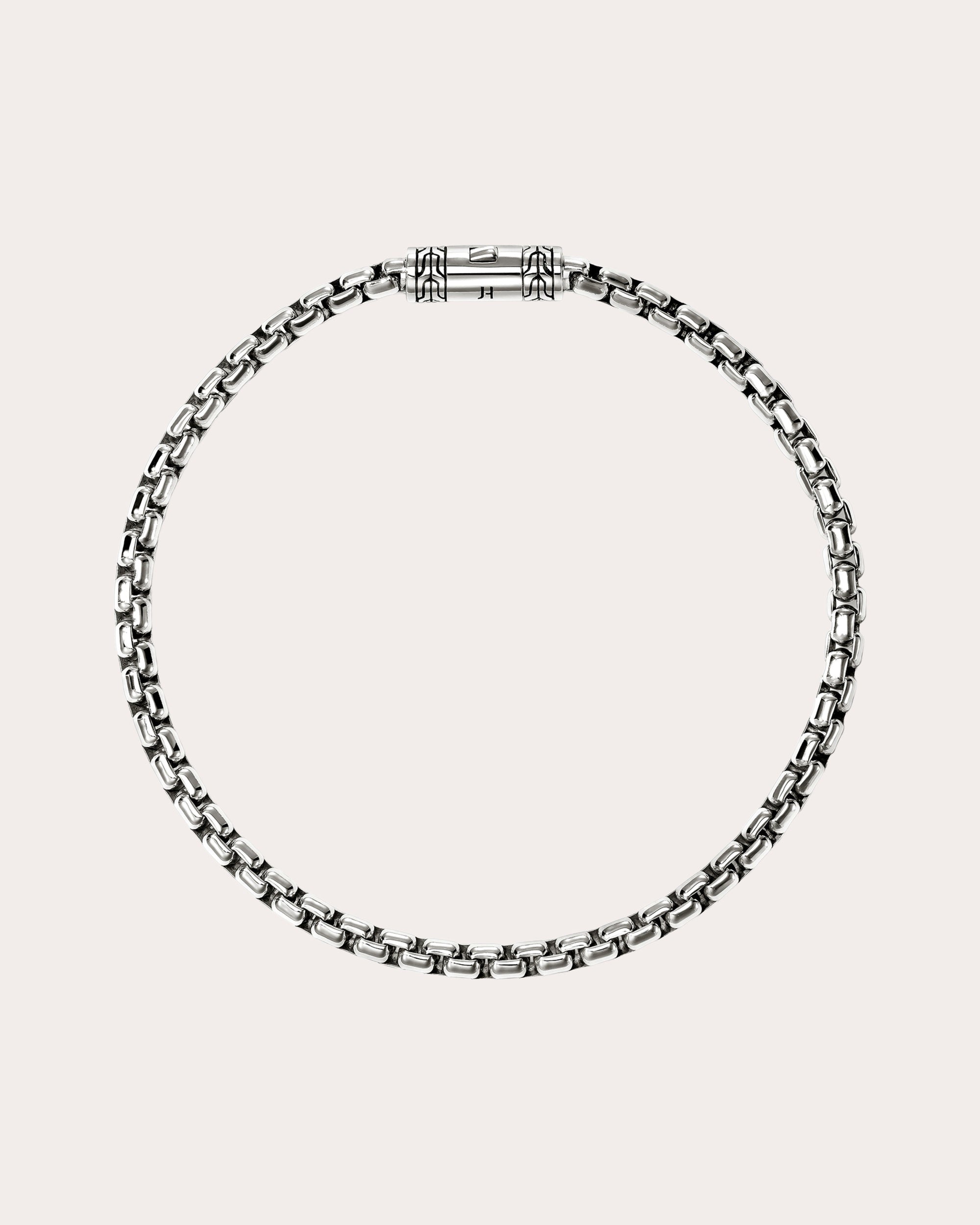 3.7mm Box Chain Bracelet