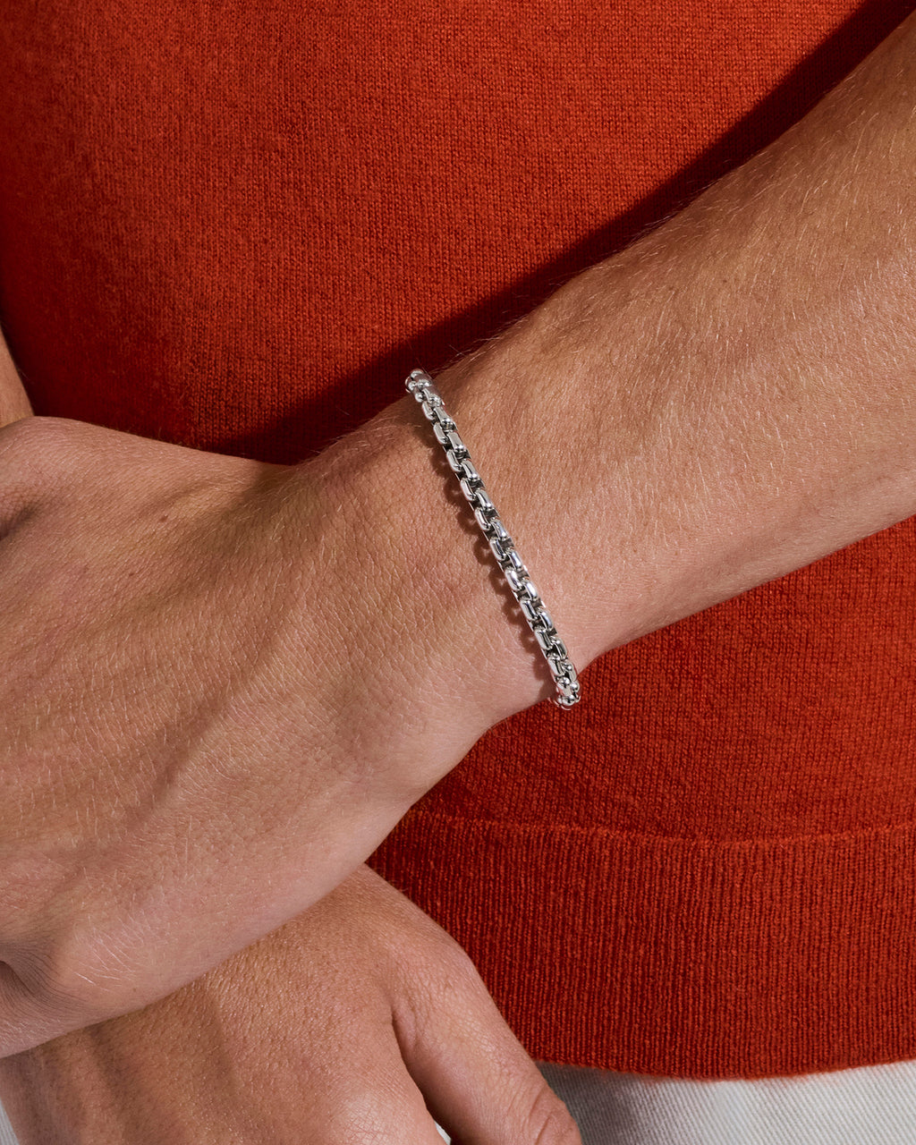 4.8mm Box Chain Bracelet