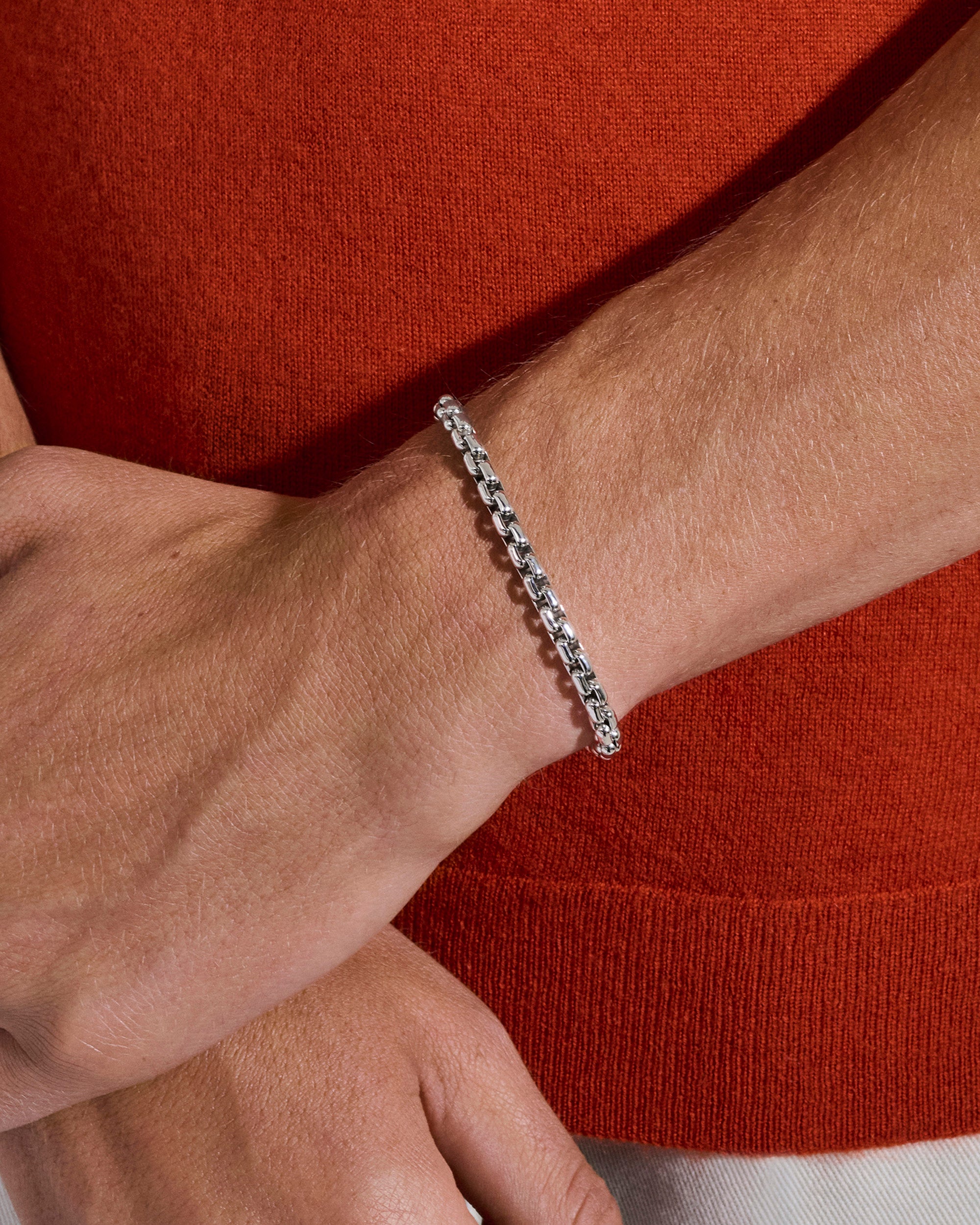 4.8mm Box Chain Bracelet