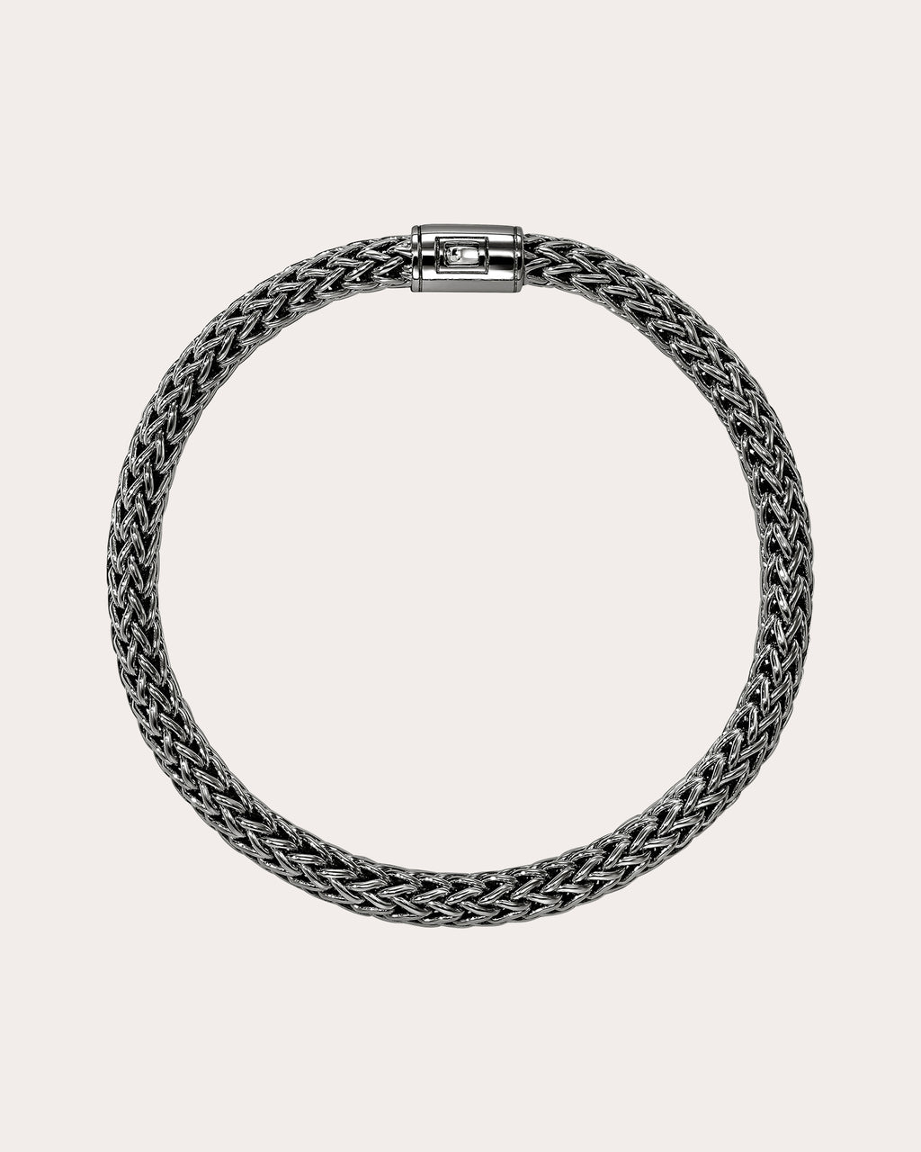 7.5mm Blackened Icon Chain Bracelet