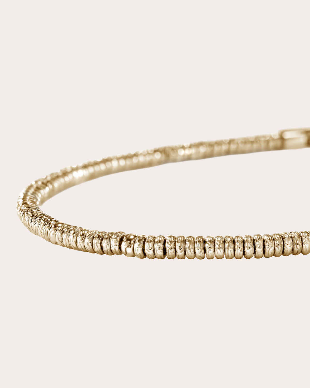 14k Gold Heishi Bracelet