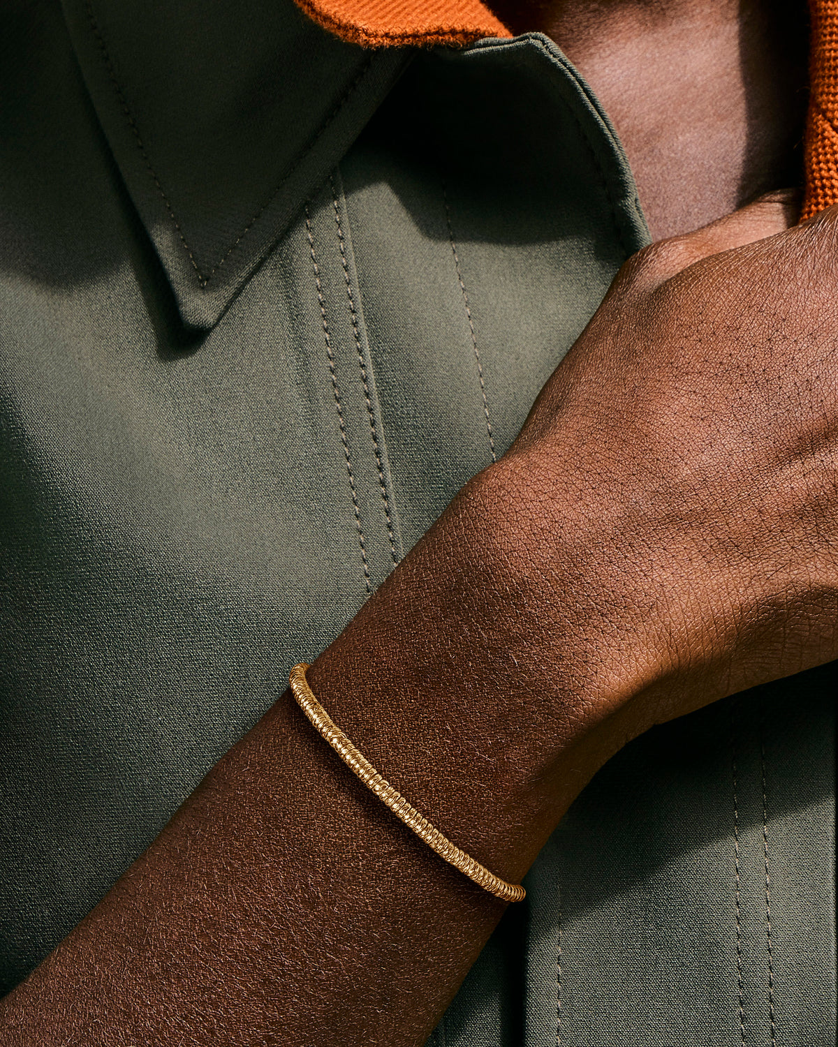 14k Gold Heishi Bracelet