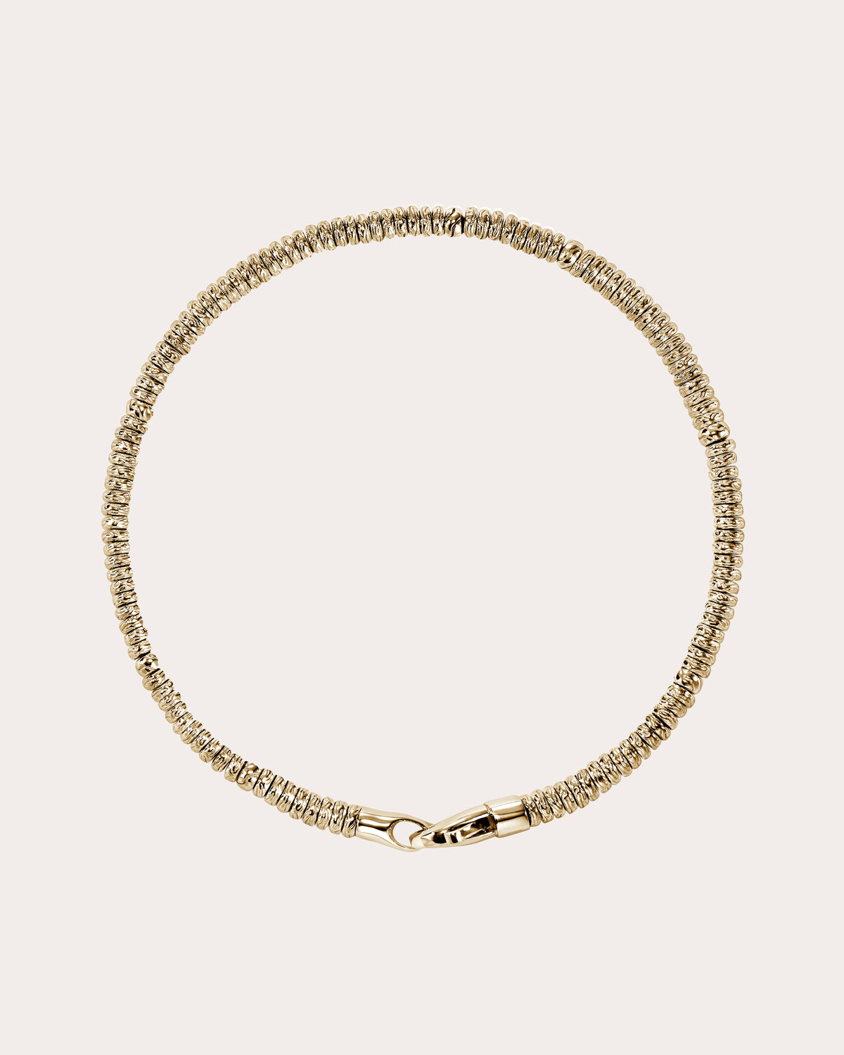 14k Gold Heishi Bracelet