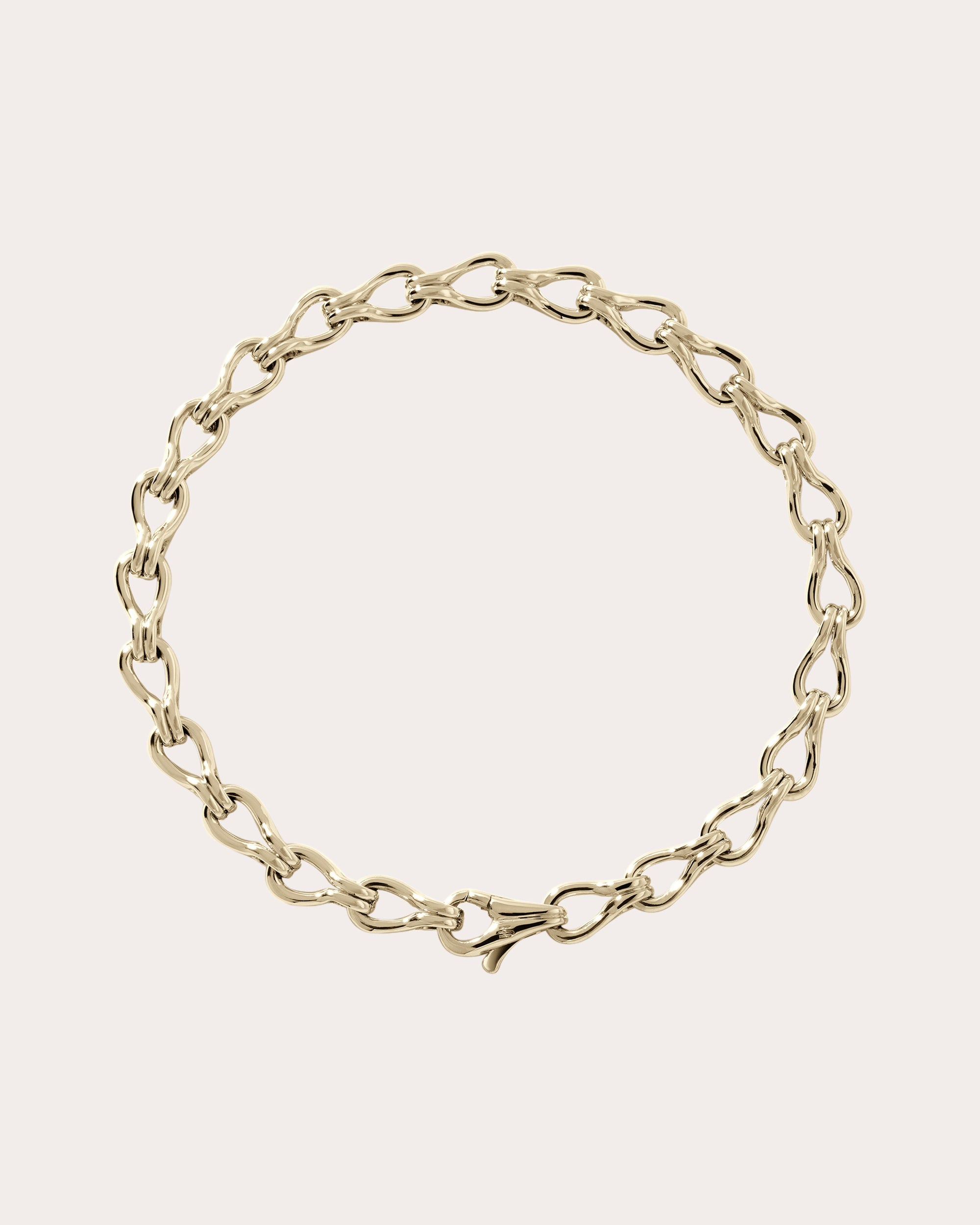 14k Gold Surf Bracelet