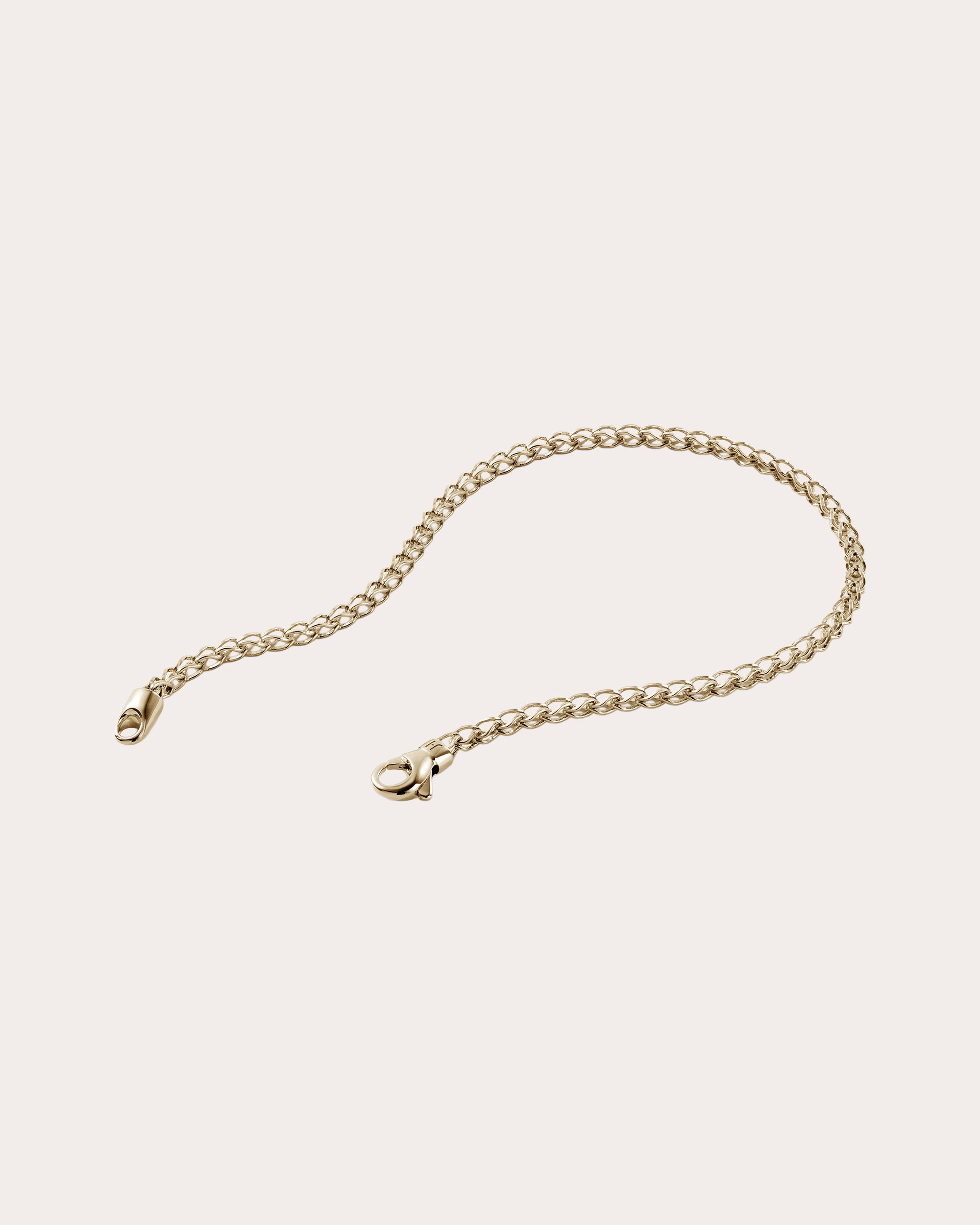 14k Gold Slim Surf Bracelet