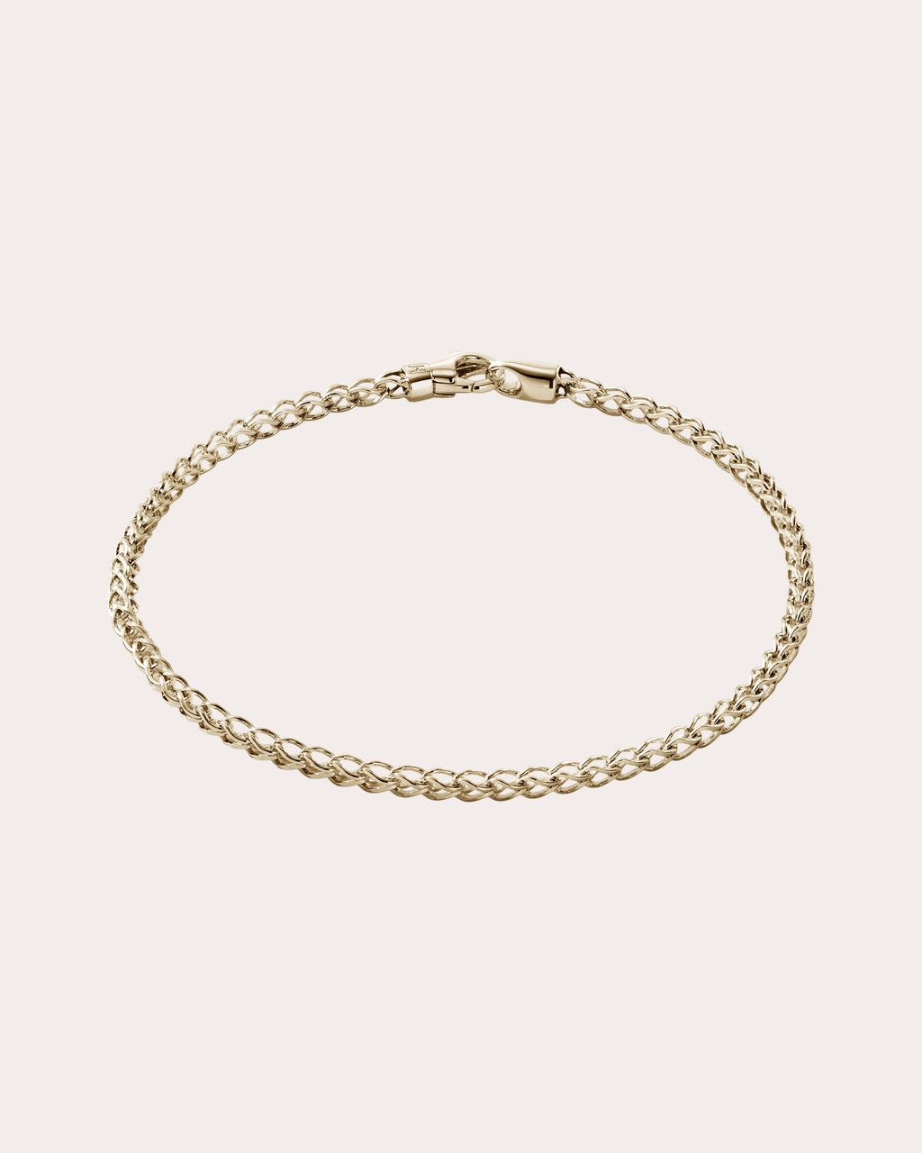 14k Gold Slim Surf Bracelet