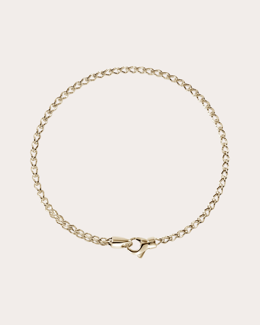 14k Gold Slim Surf Bracelet