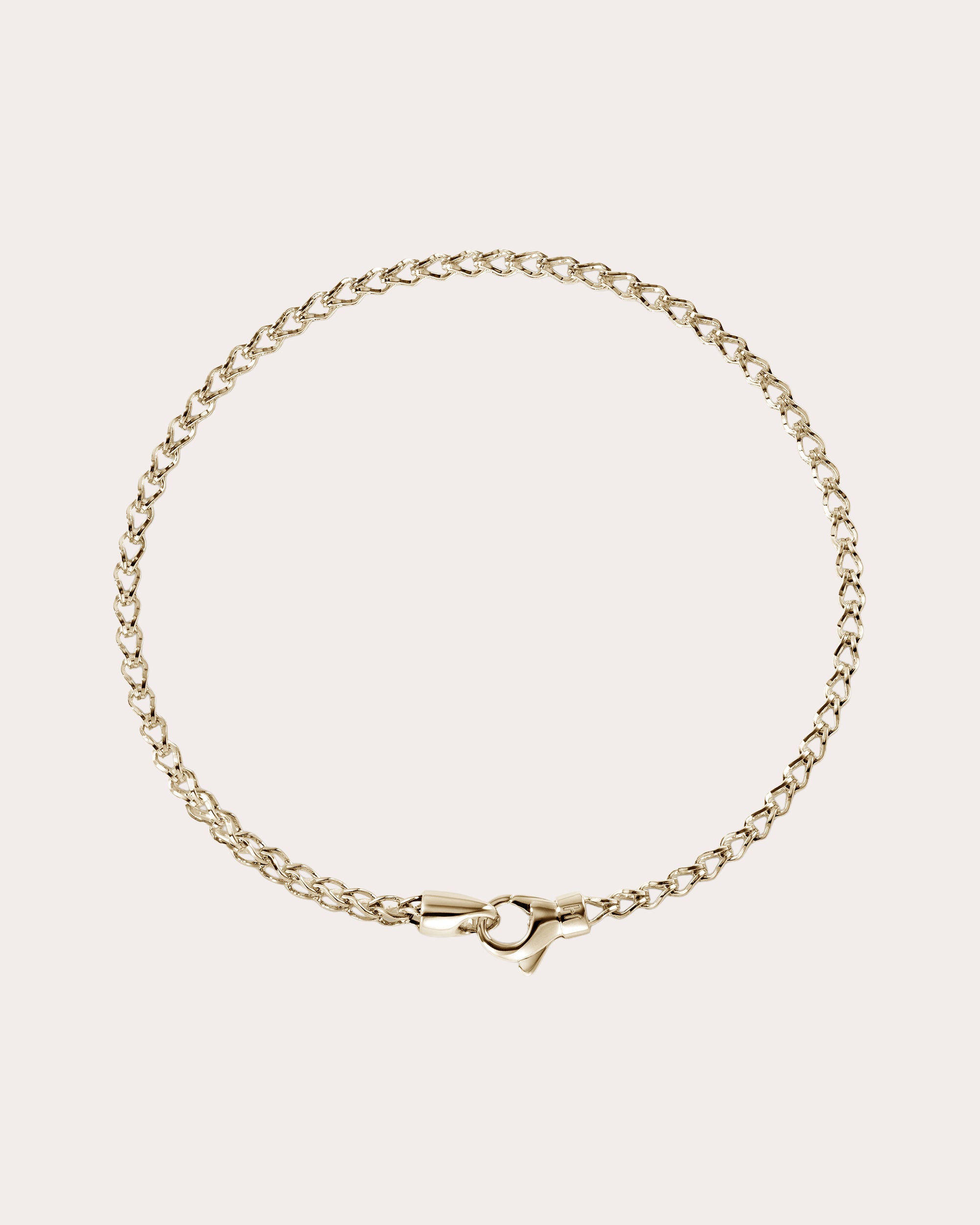 14k Gold Slim Surf Bracelet