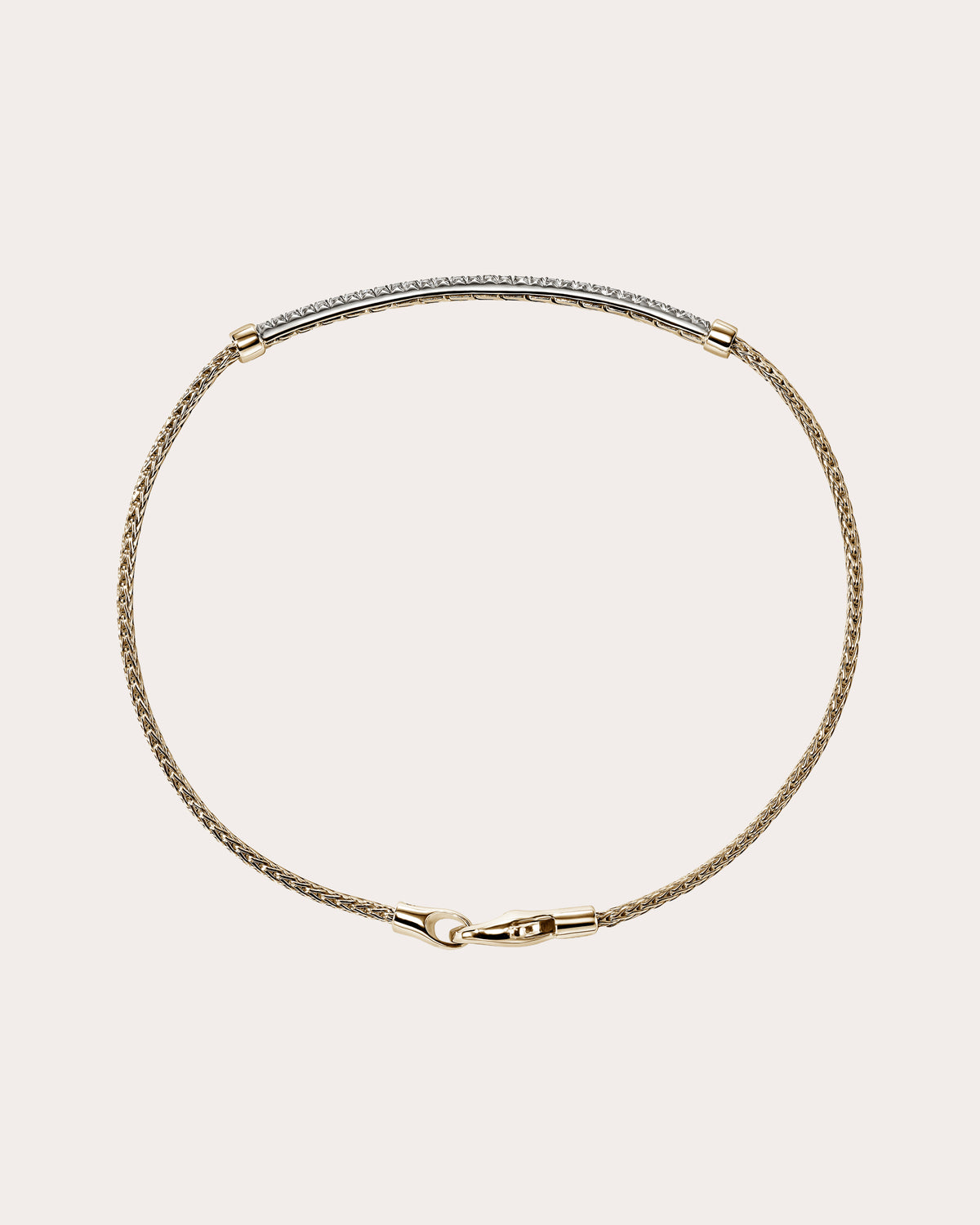 14k Gold JH Essential Pavé Bracelet