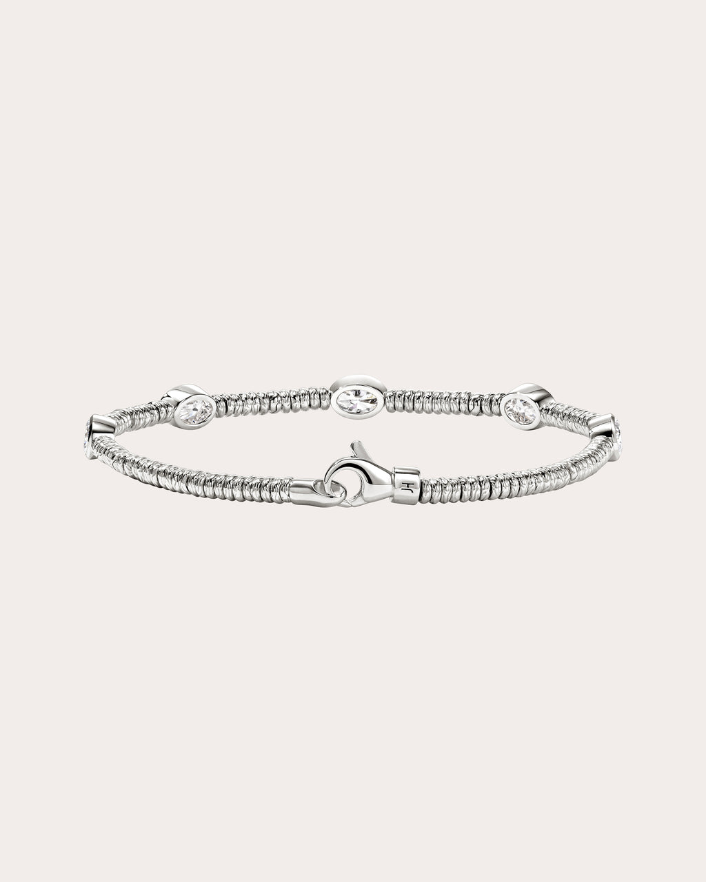 Diamond JH Lovestruck™ Heishi Station Bracelet