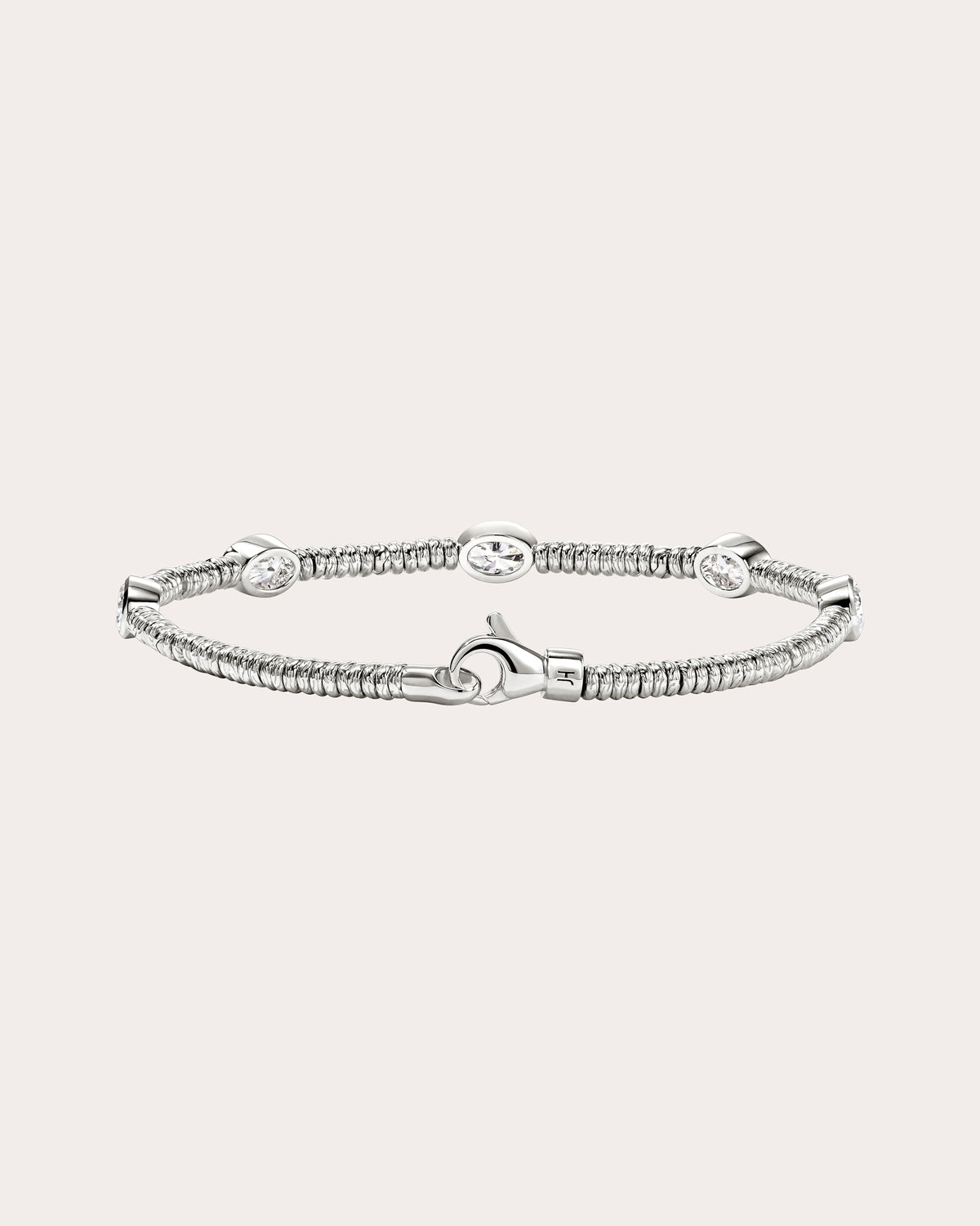 Diamond JH Lovestruck™ Heishi Station Bracelet