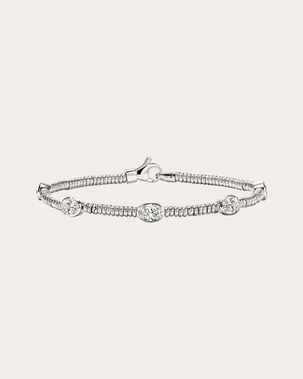 Diamond JH Lovestruck™ Heishi Station Bracelet