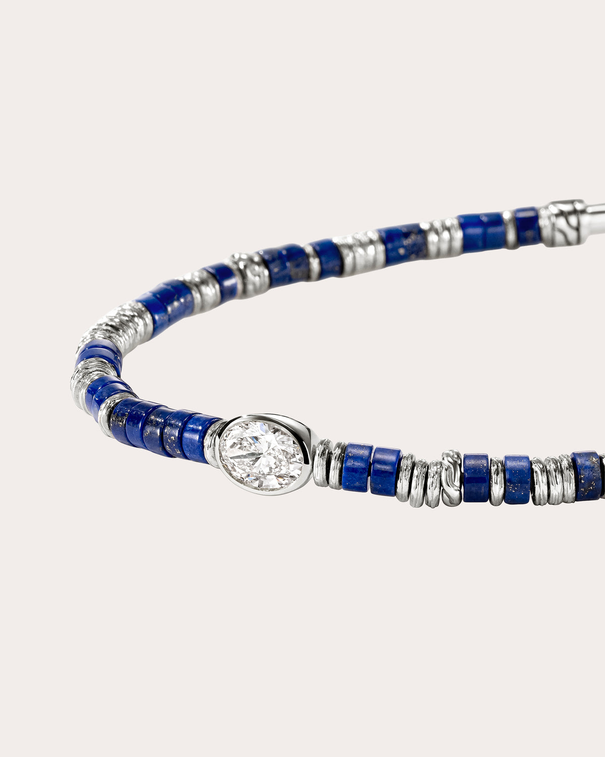 Lapis & Diamond JH Lovestruck™ Heishi Bracelet