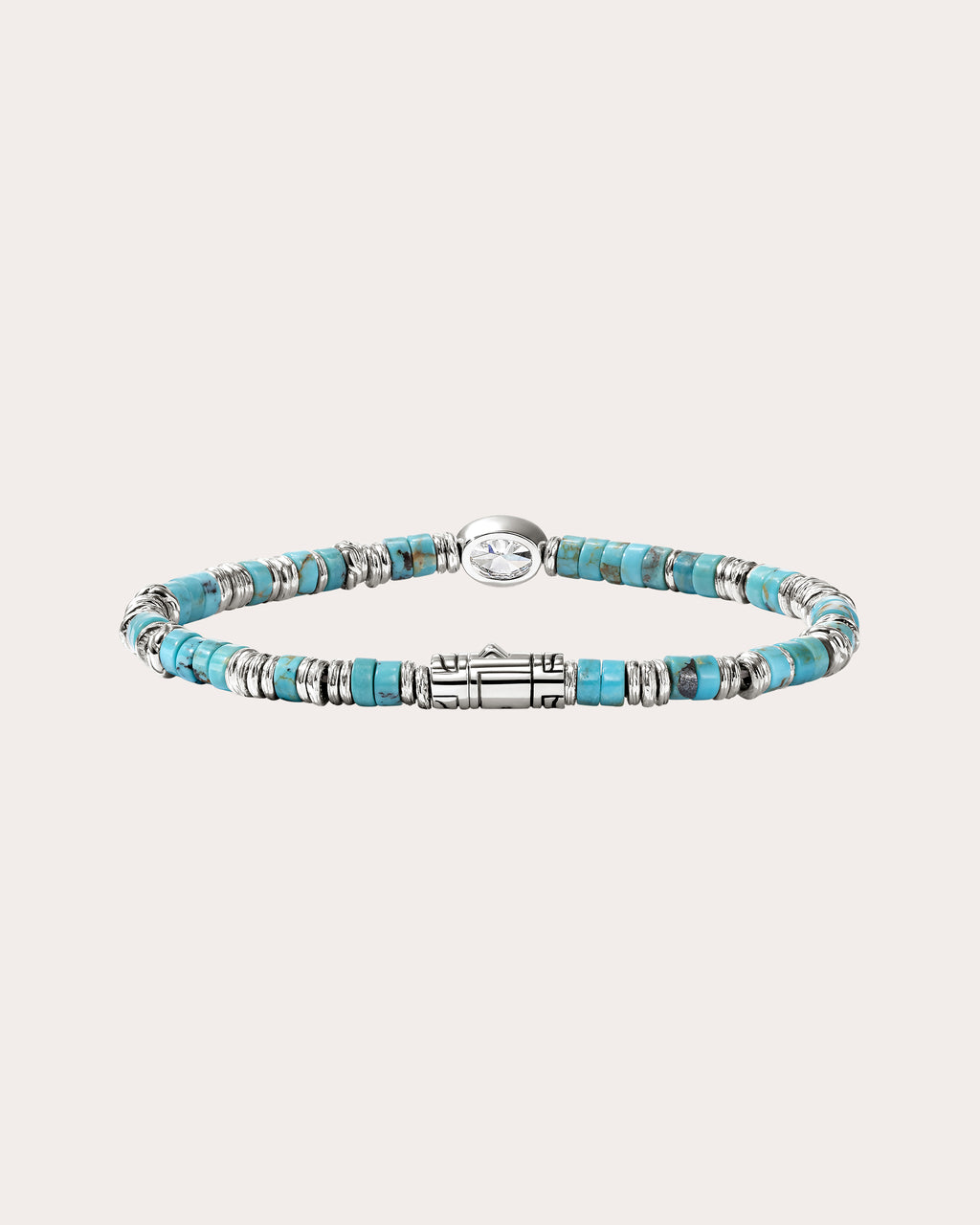 Turquoise & Diamond JH Lovestruck™ Heishi Bracelet
