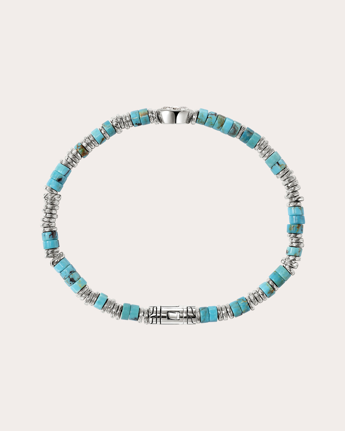 Turquoise & Diamond JH Lovestruck™ Heishi Bracelet