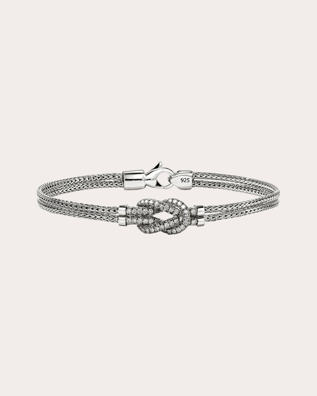 Diamond Love Knot Bracelet
