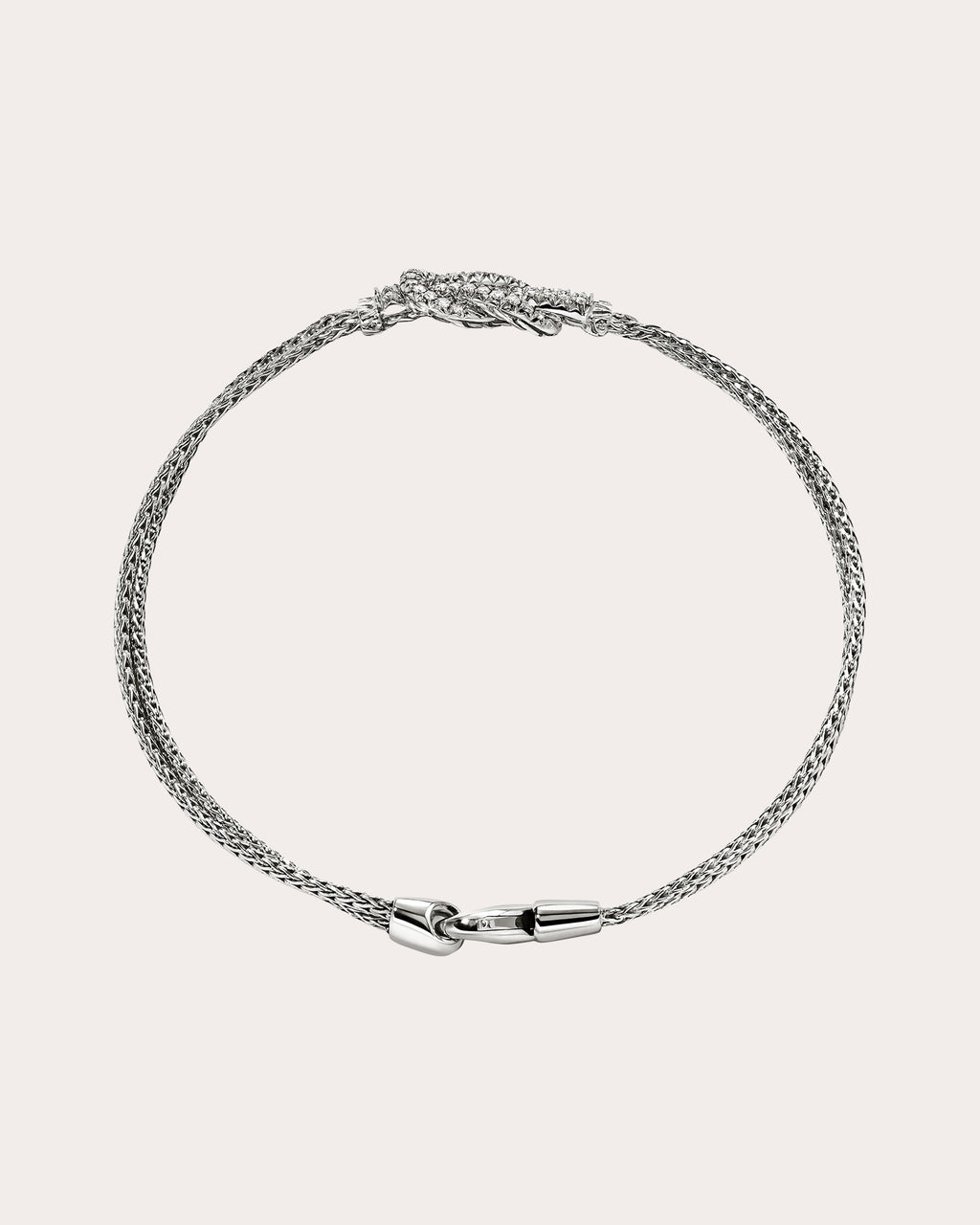 Diamond Love Knot Bracelet