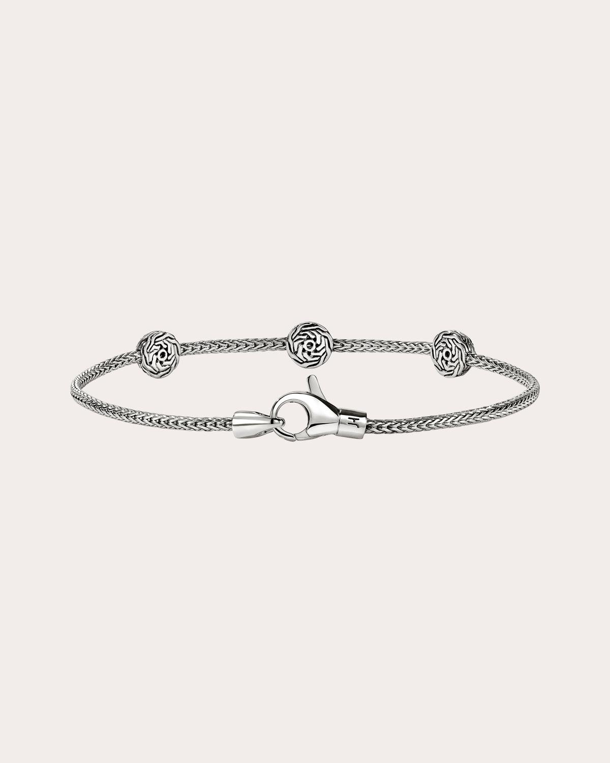 Diamond JH Essential Pavé Station Bracelet