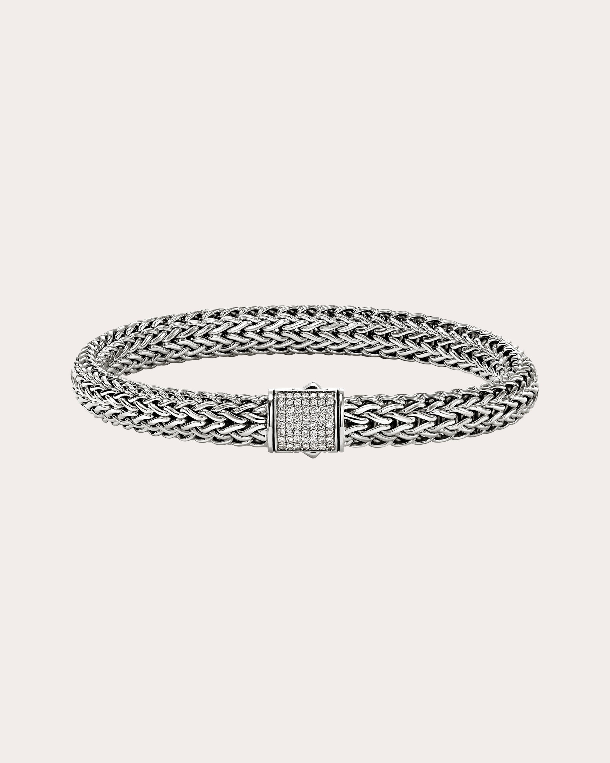 Diamond 7.5mm Icon Chain Bracelet