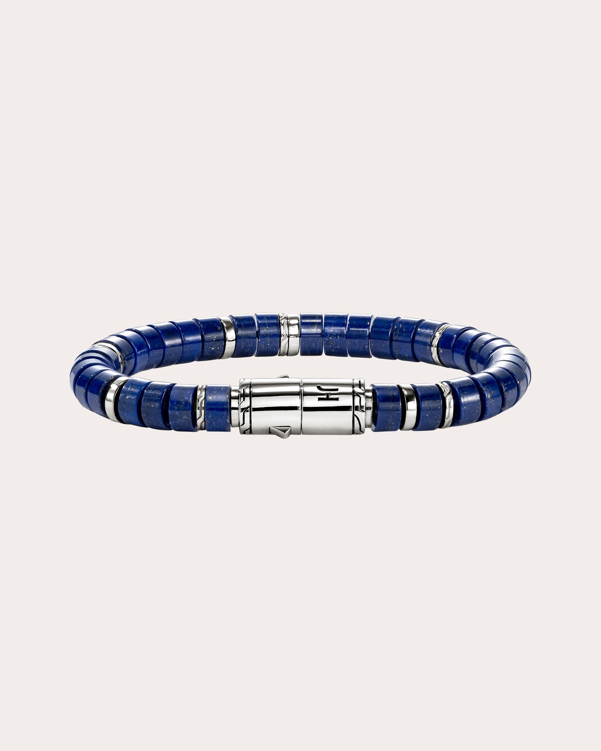 8mm Lapis Lazuli Heishi Bracelet