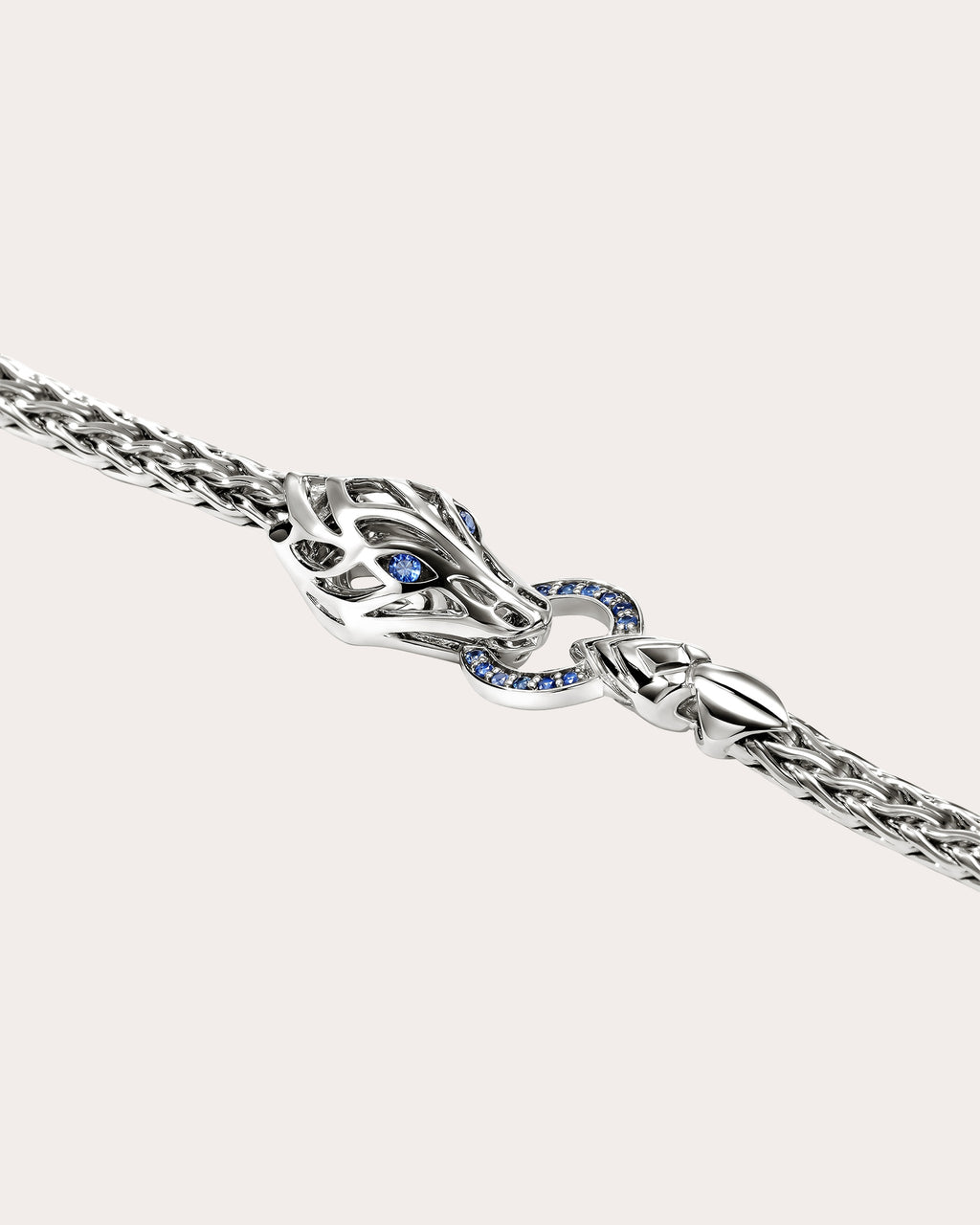 Blue Sapphire Naga Bracelet